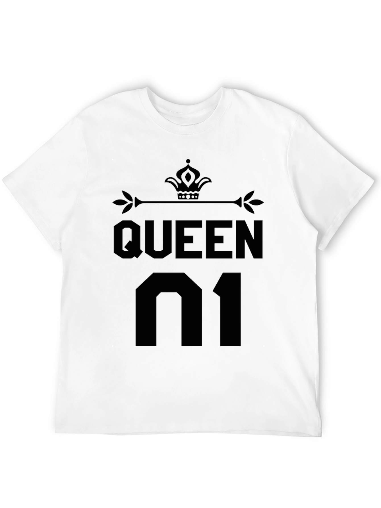 Queen 01 Black T-Shirt