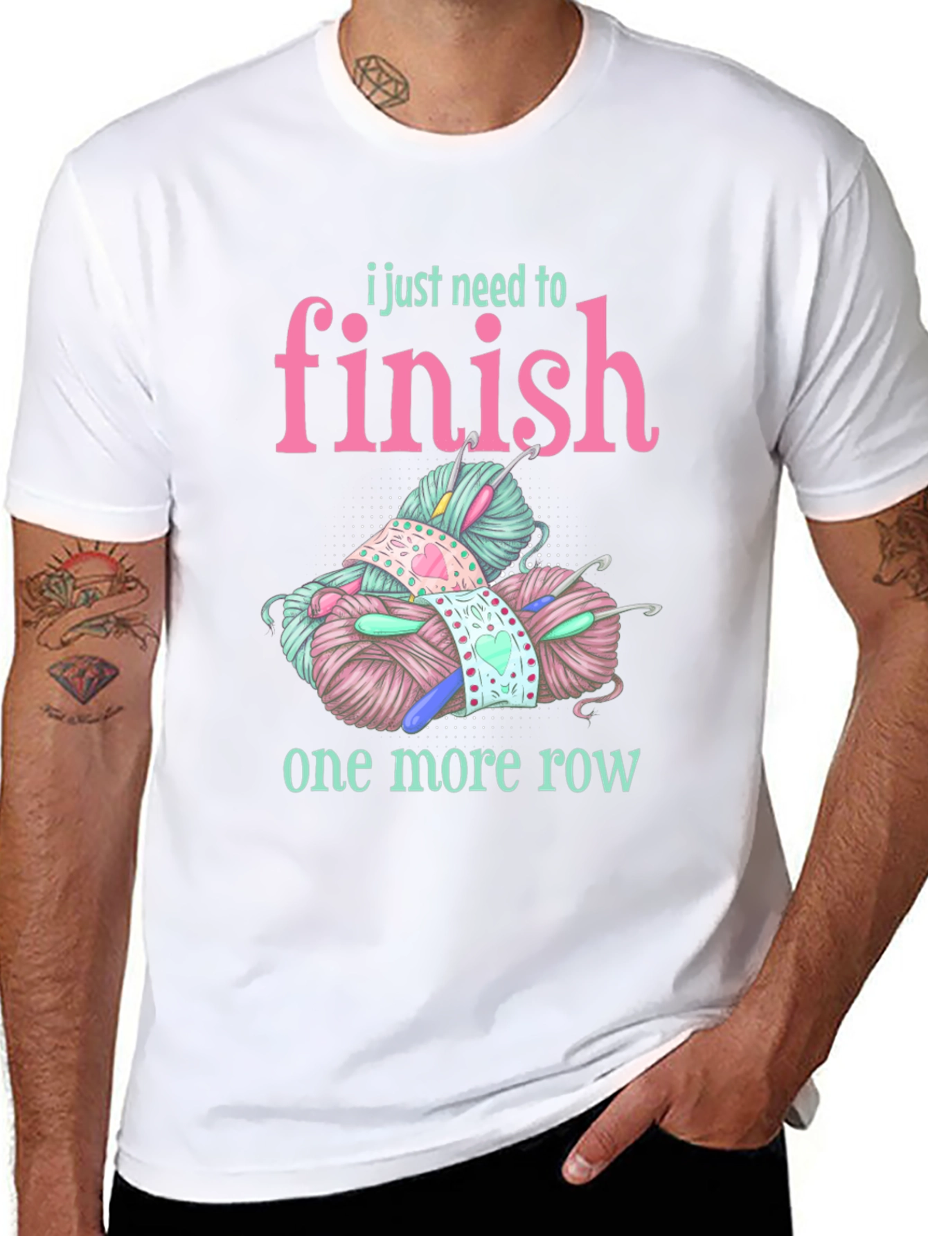 Crochet Lover T-Shirt - Just One More Row