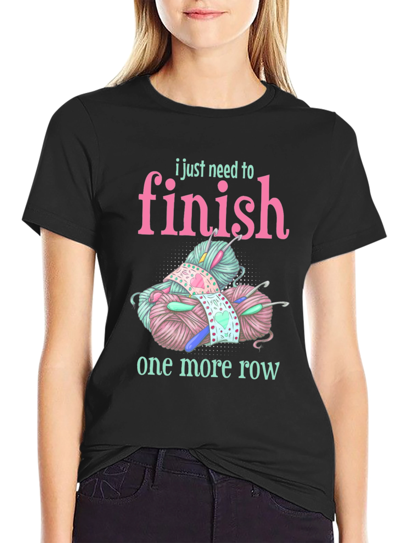 Crochet Lover T-Shirt - Just One More Row