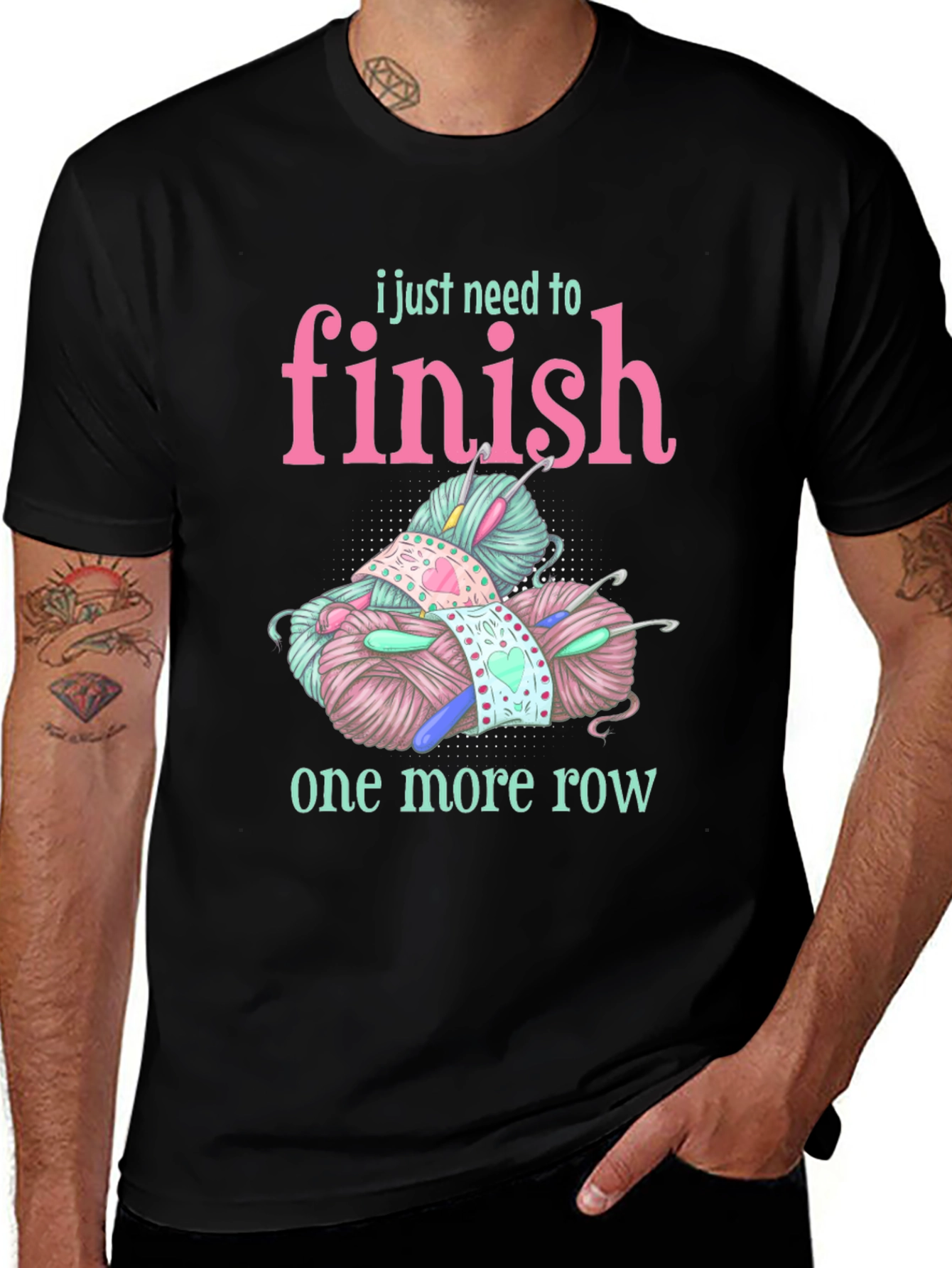 Crochet Lover T-Shirt - Just One More Row
