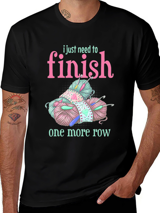 Crochet Lover T-Shirt - Just One More Row