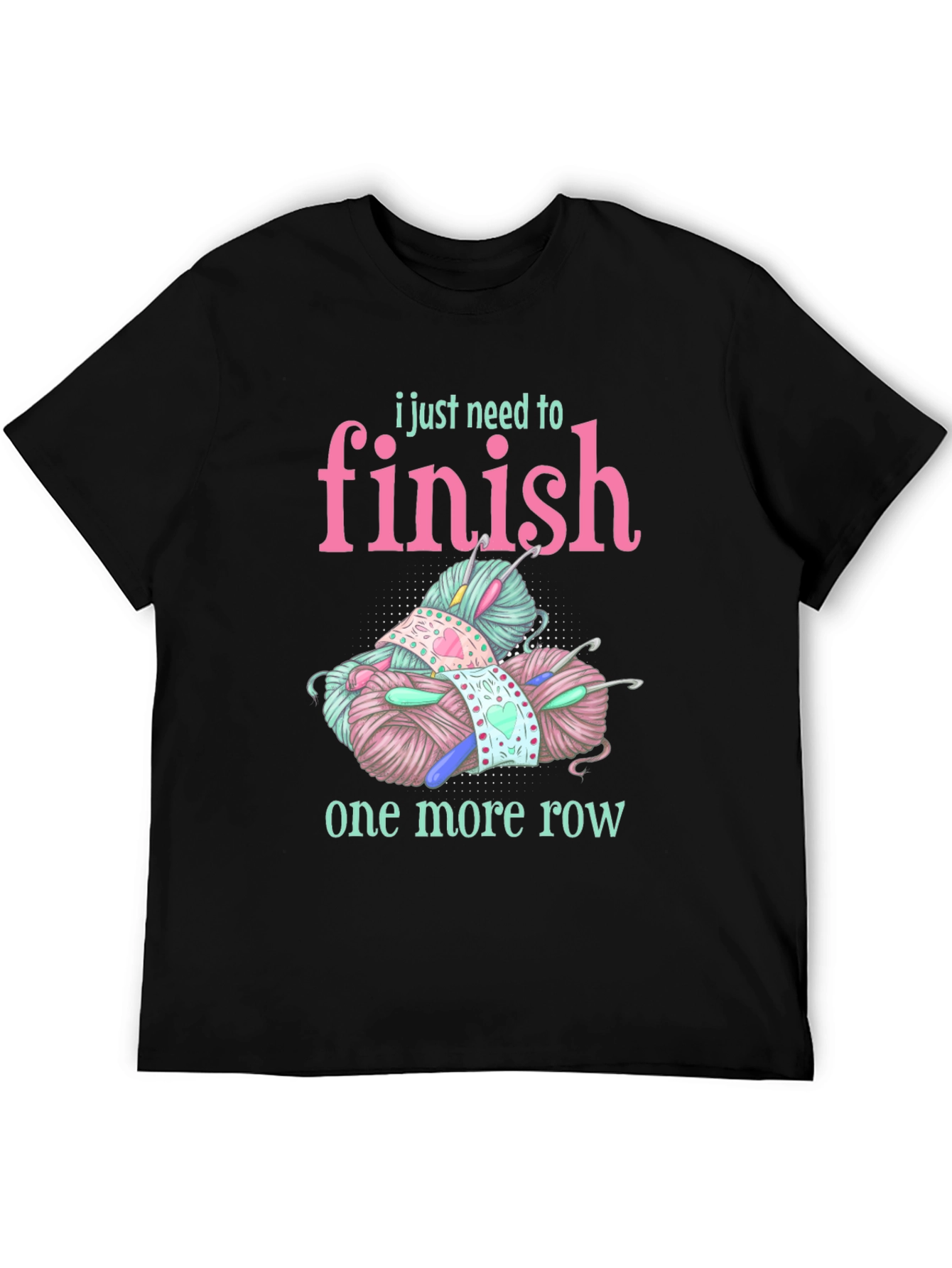 Crochet Lover T-Shirt - Just One More Row