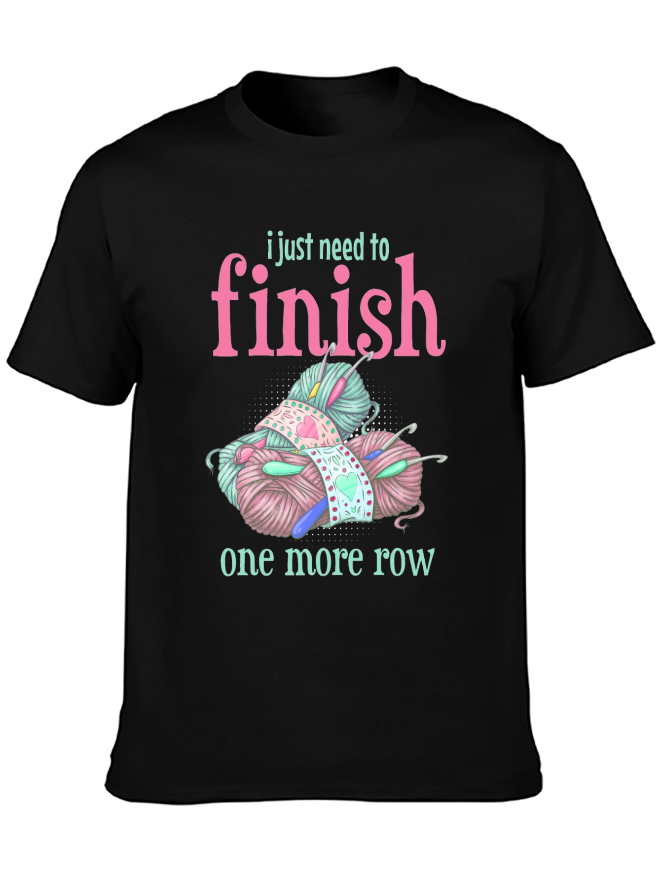 Crochet Lover T-Shirt - Just One More Row