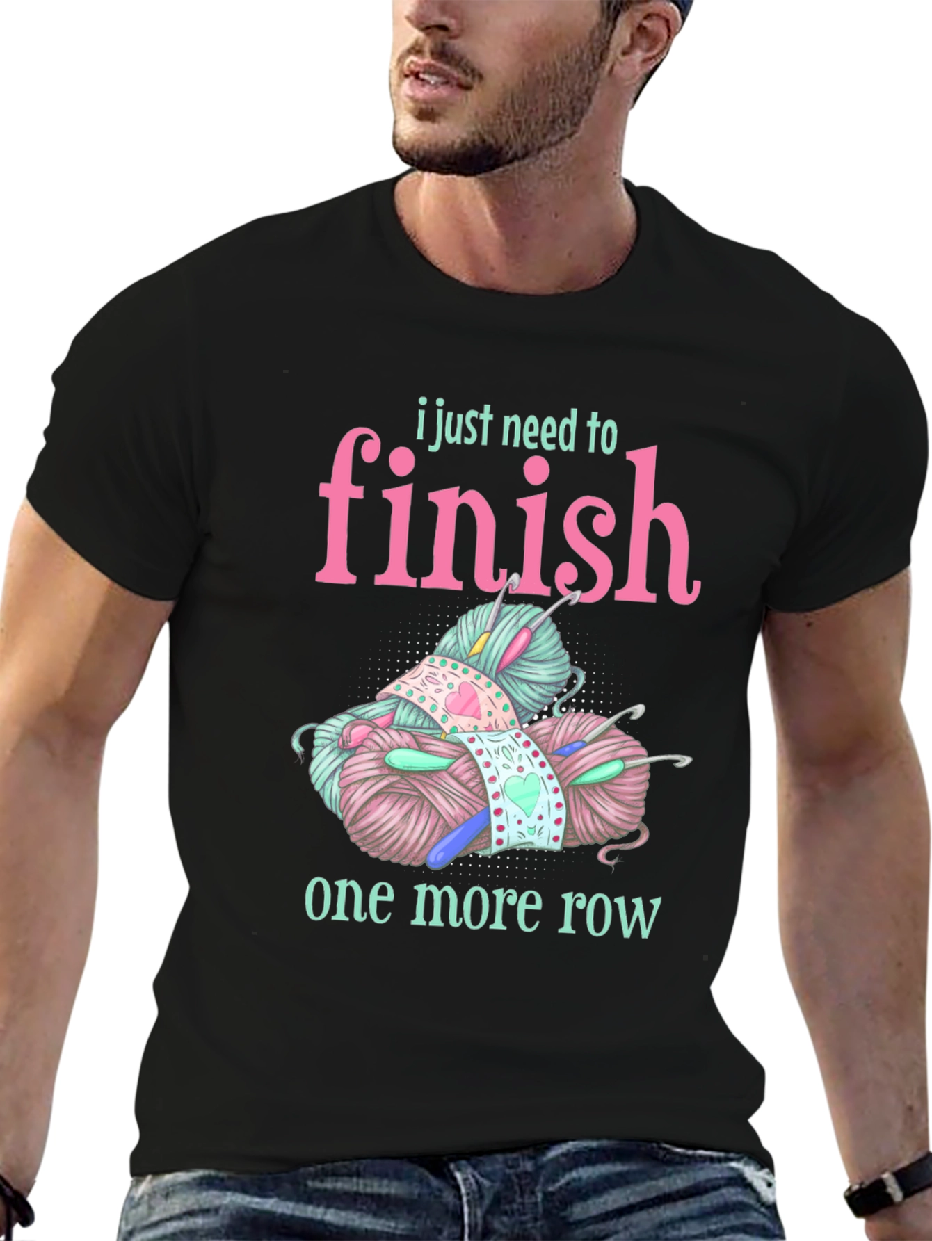 Crochet Lover T-Shirt - Just One More Row