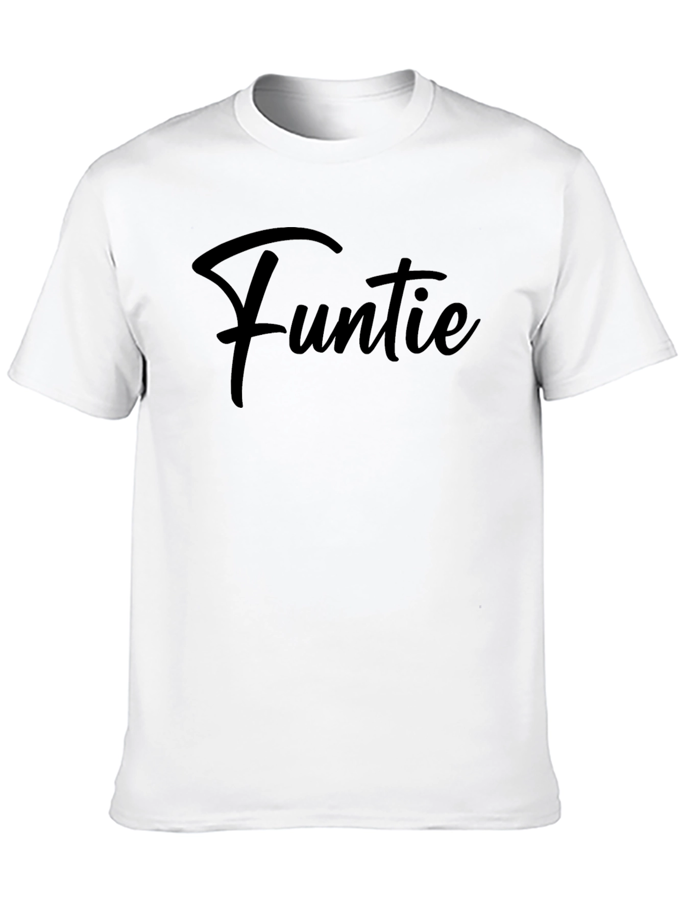 Fun Uncle T-Shirt - Black Crew Neck