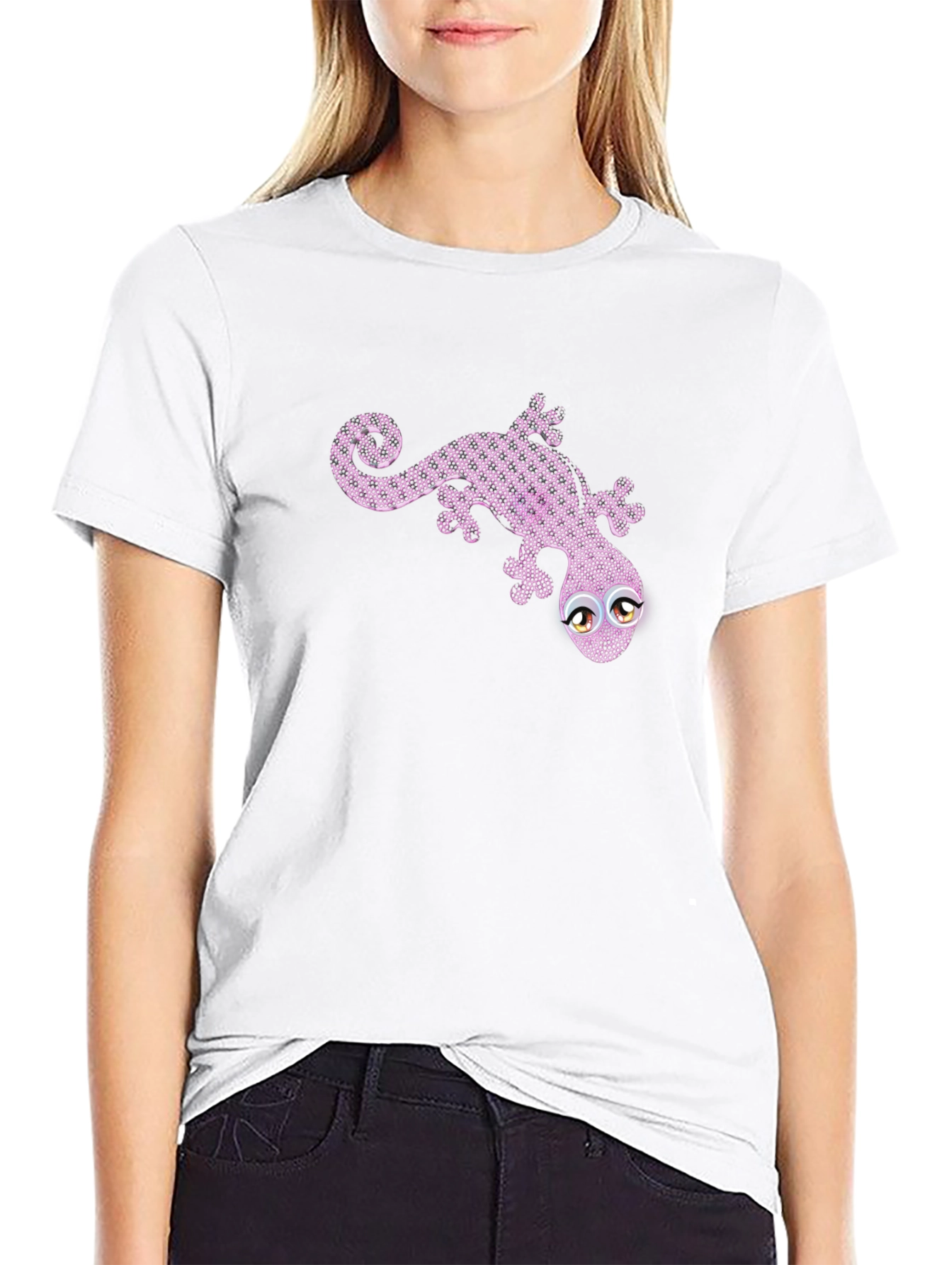 Lizard Graphic Tee - Mens Black T-Shirt