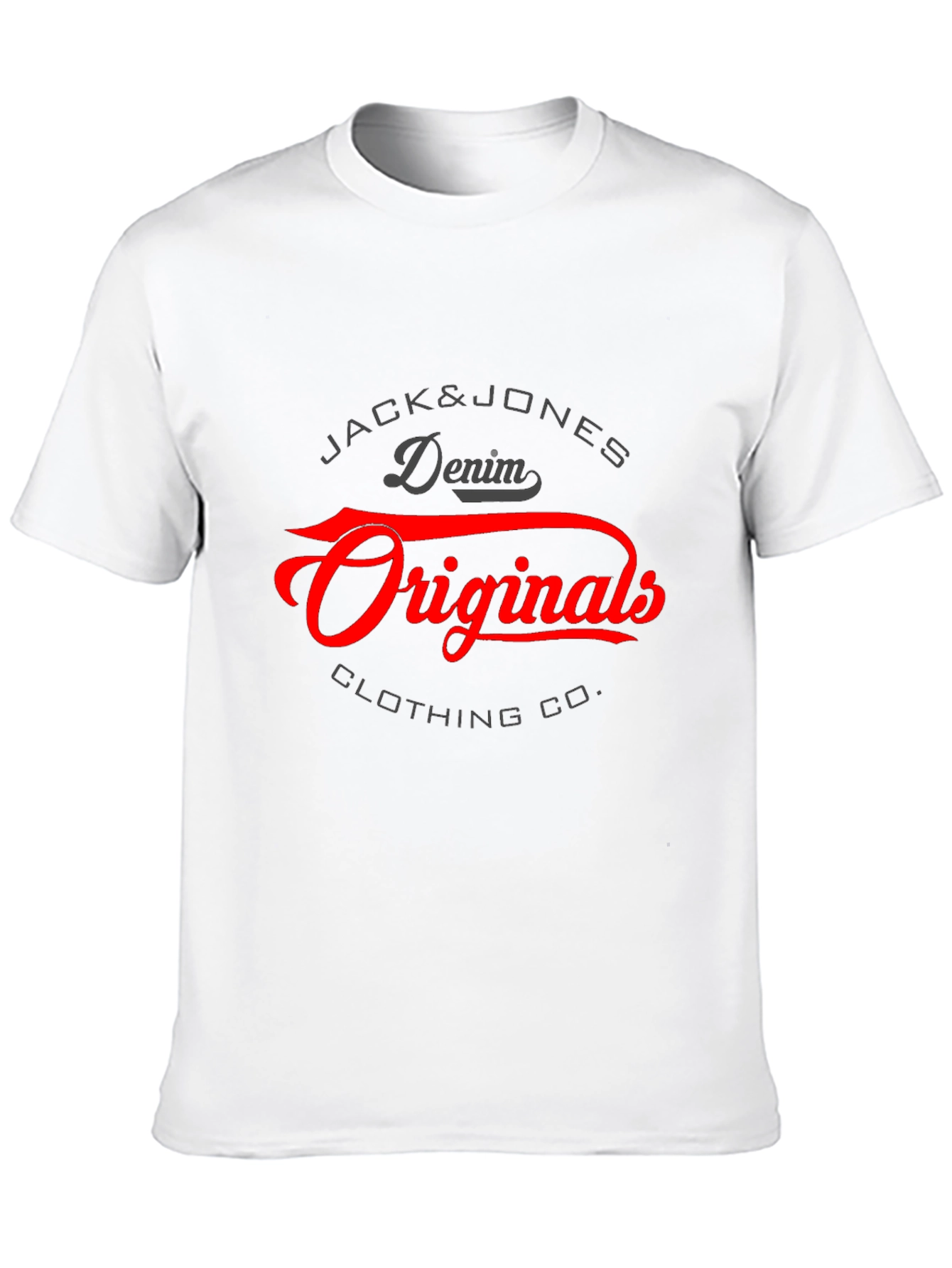 Jack & Jones Originals Black Graphic Tee