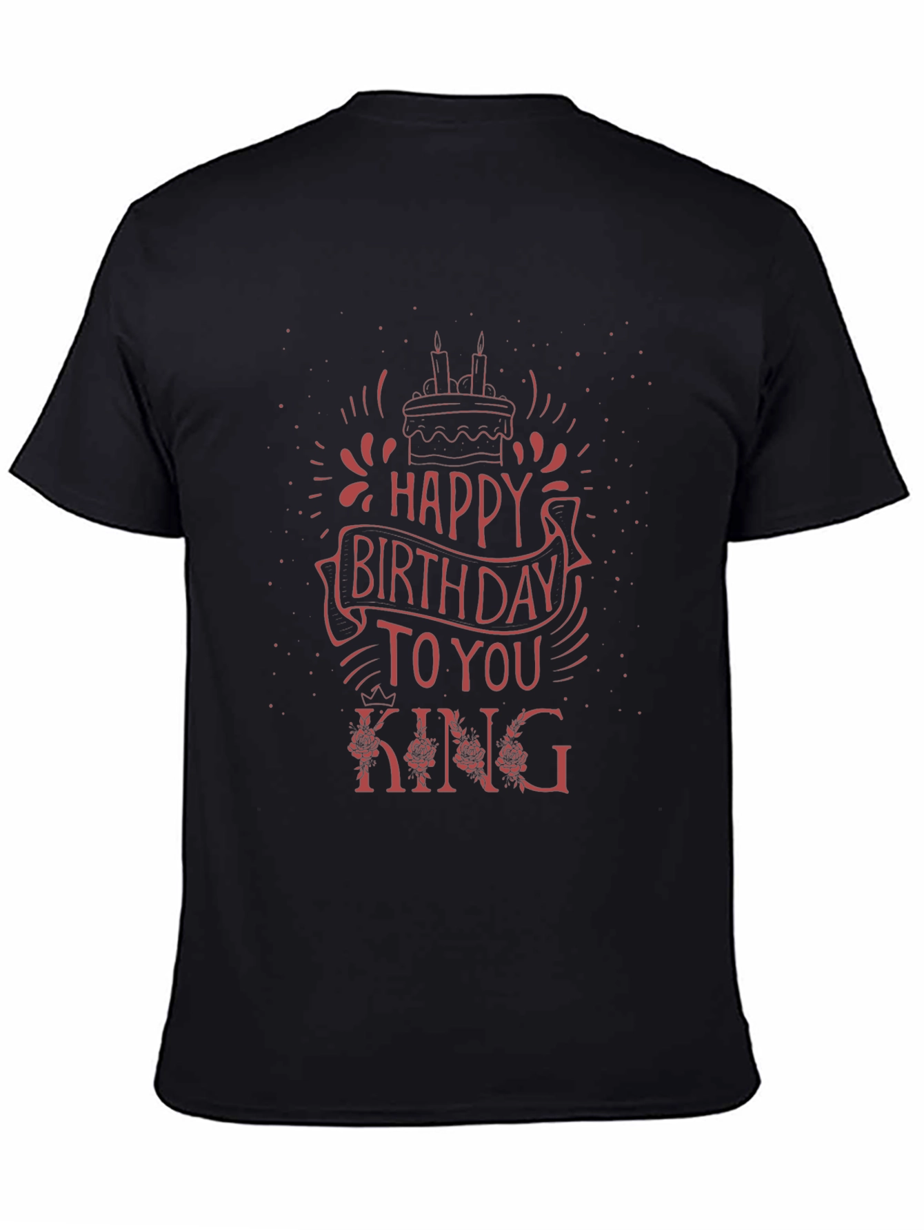 Happy Birthday King Graphic Tee