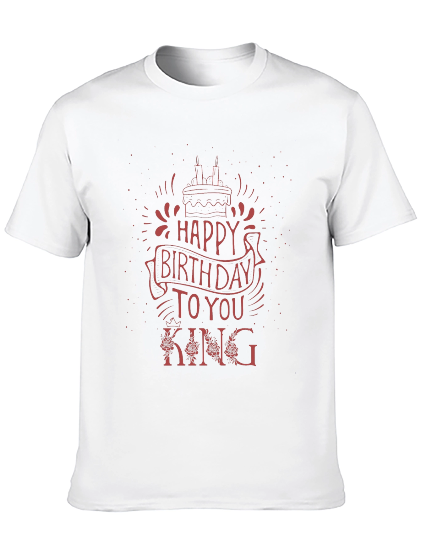 Happy Birthday King Graphic Tee