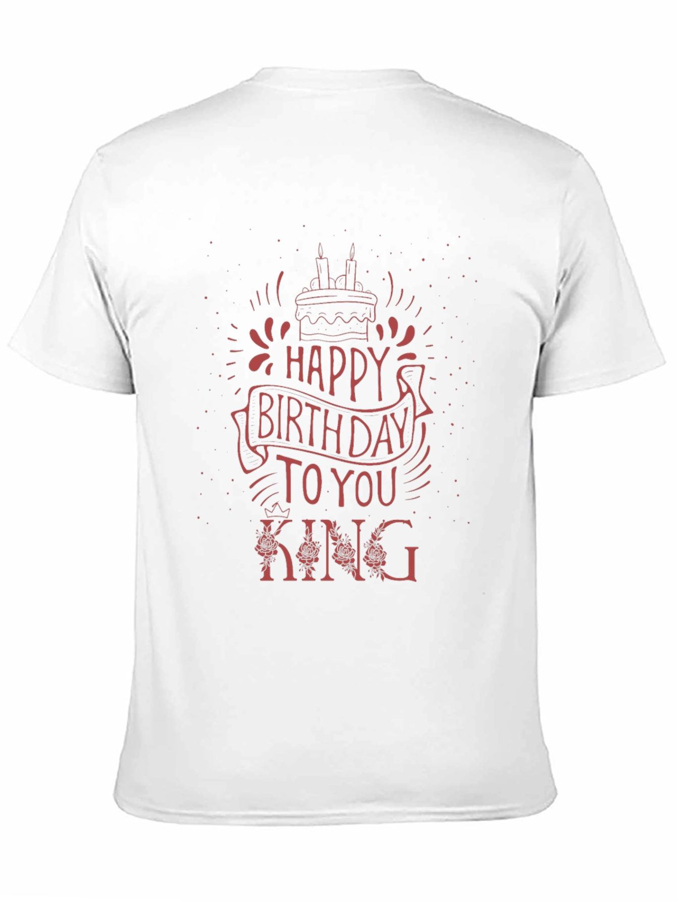 Happy Birthday King Graphic Tee
