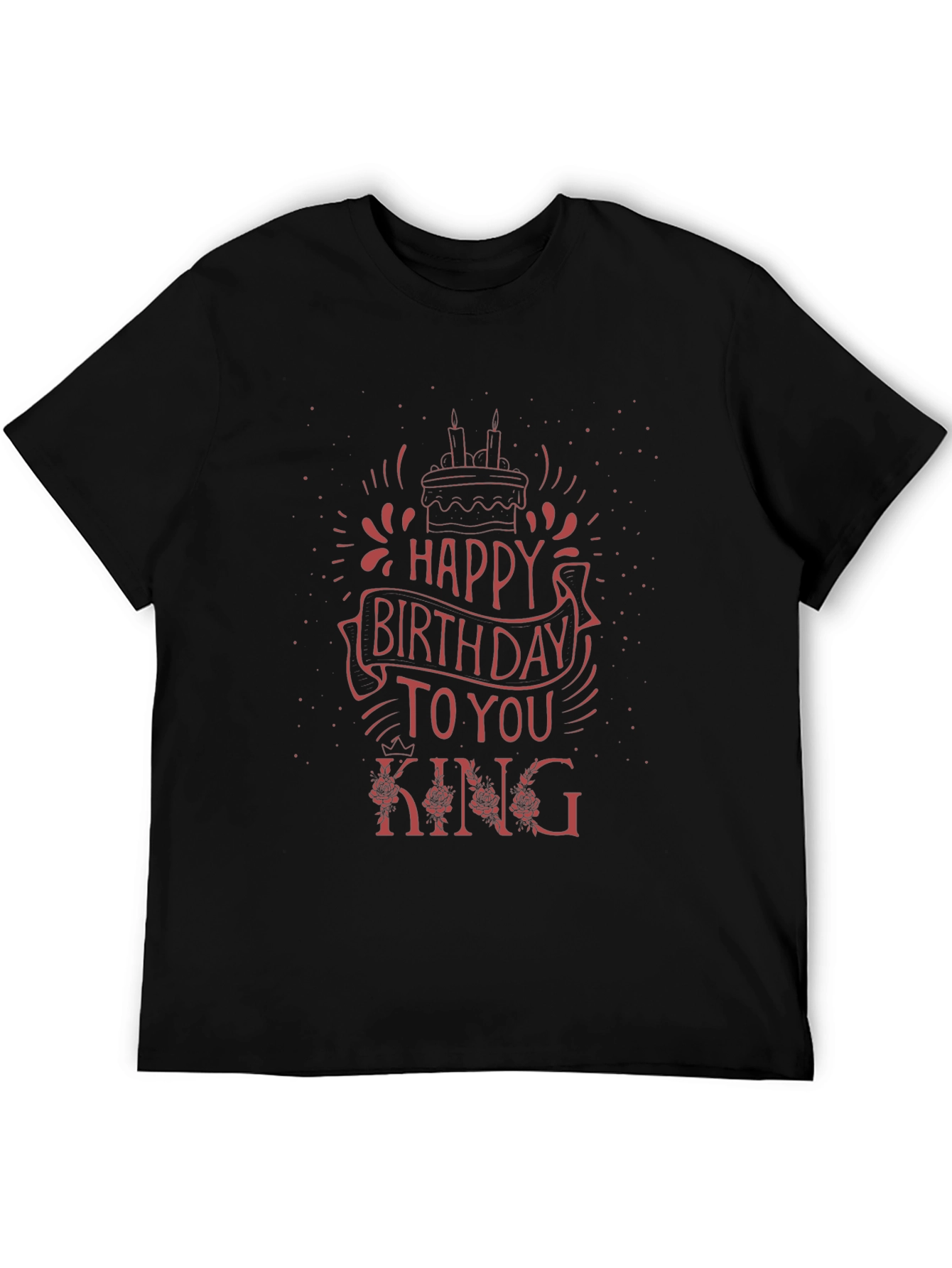 Happy Birthday King Graphic Tee