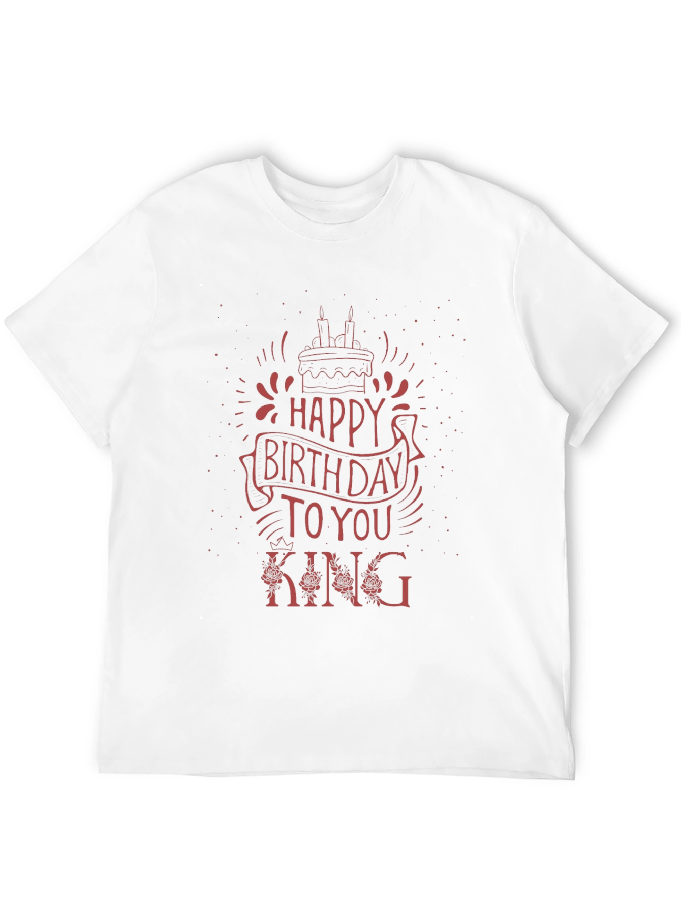 Happy Birthday King Graphic Tee