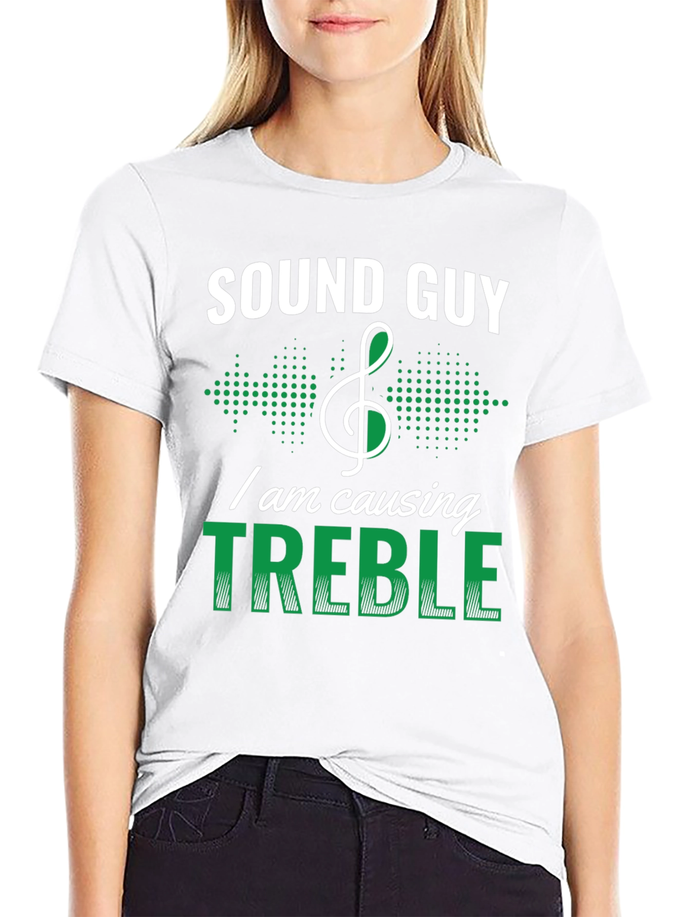 Sound Guy Treble Maker Funny T-Shirt