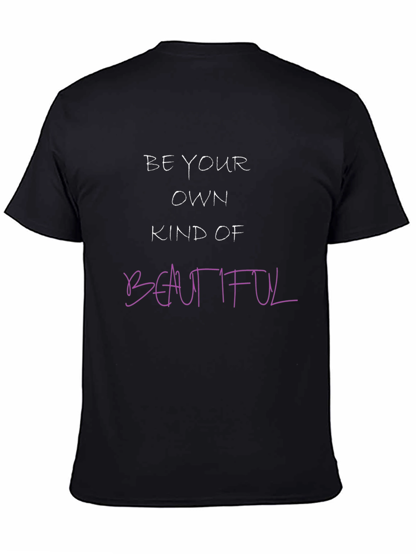 Be Your Own Beautiful Graphic Tee - Black