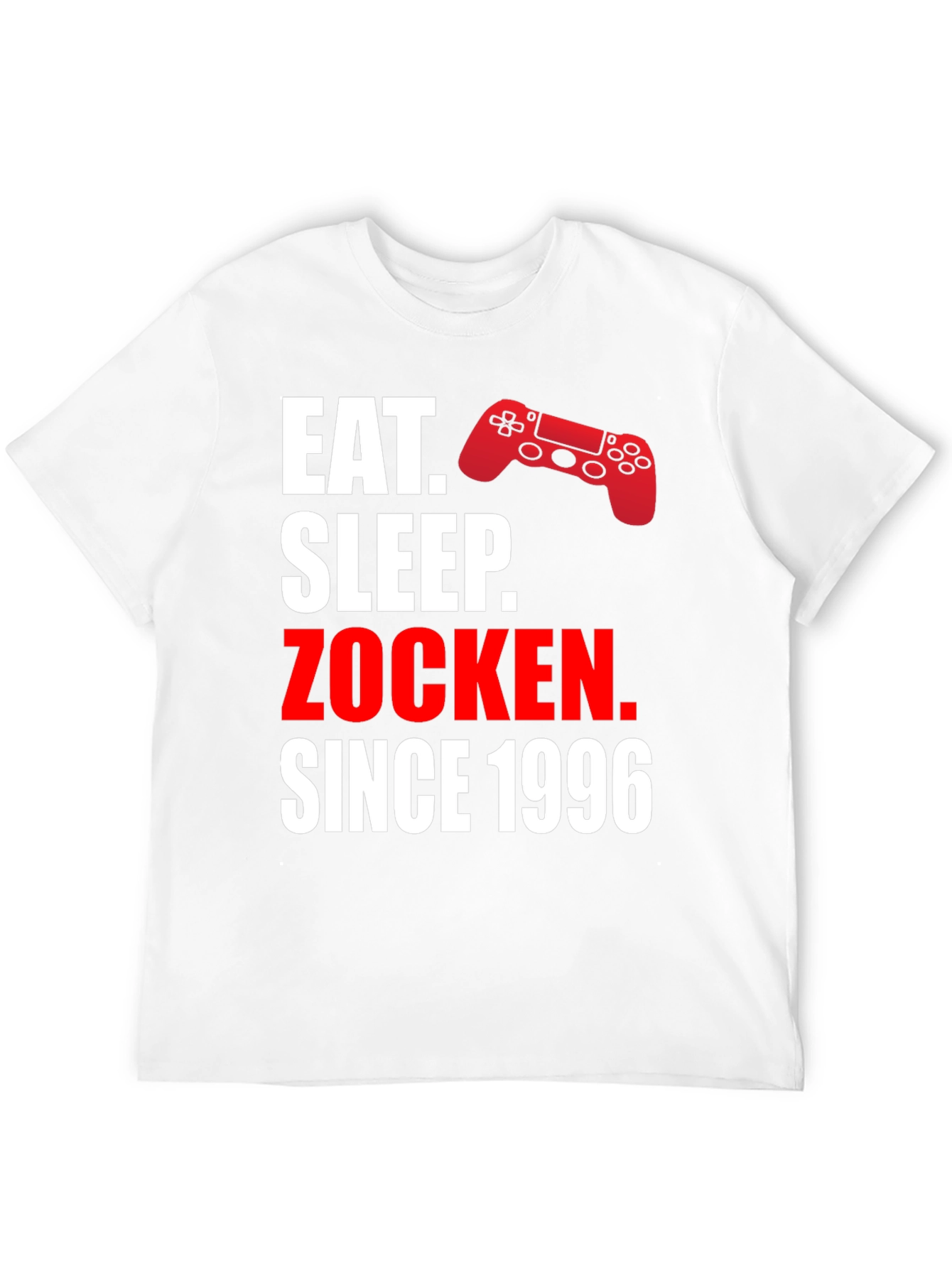 Eat Sleep Zocken Since 1996 Gamer T-Shirt