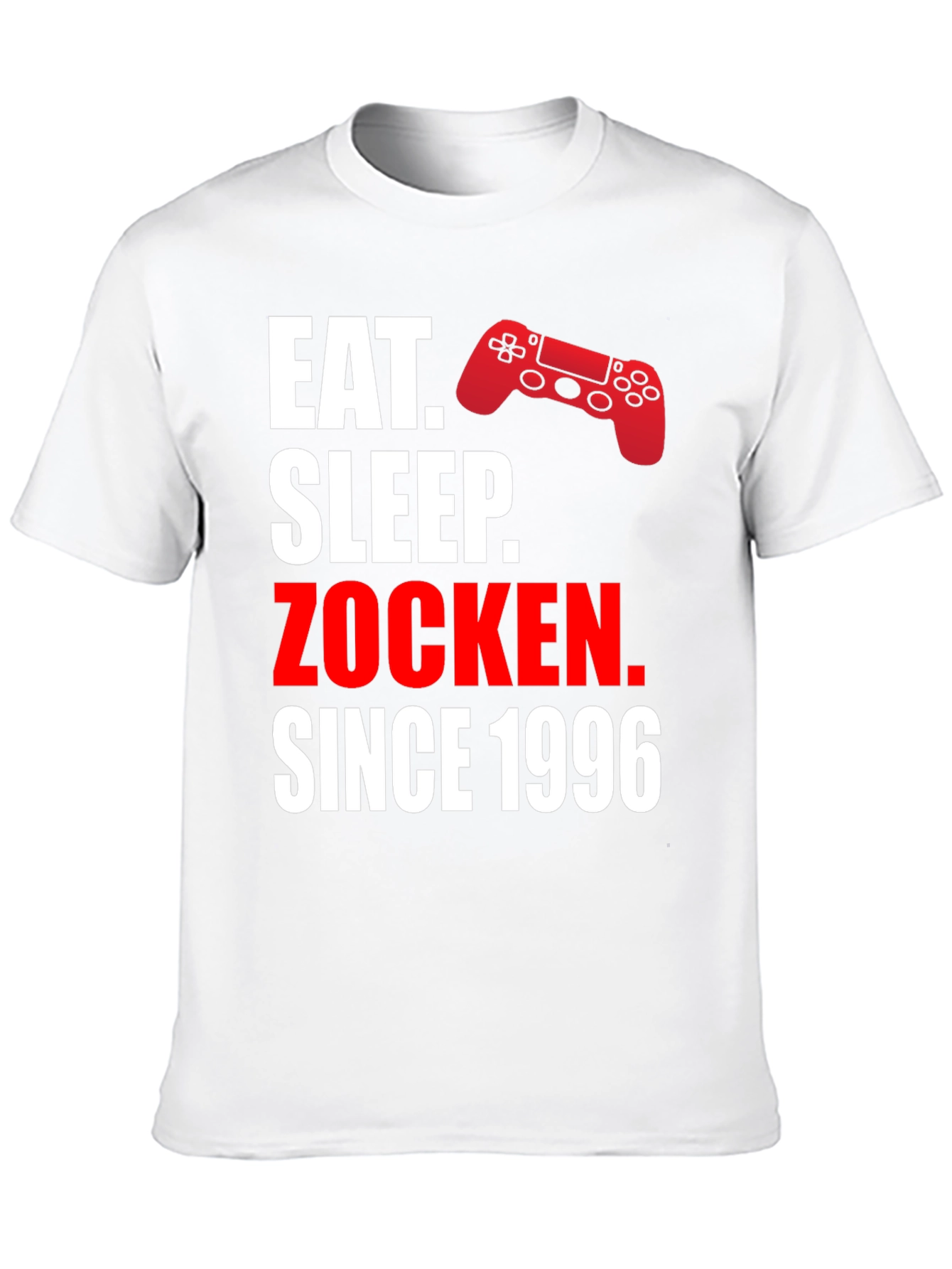 Eat Sleep Zocken Since 1996 Gamer T-Shirt