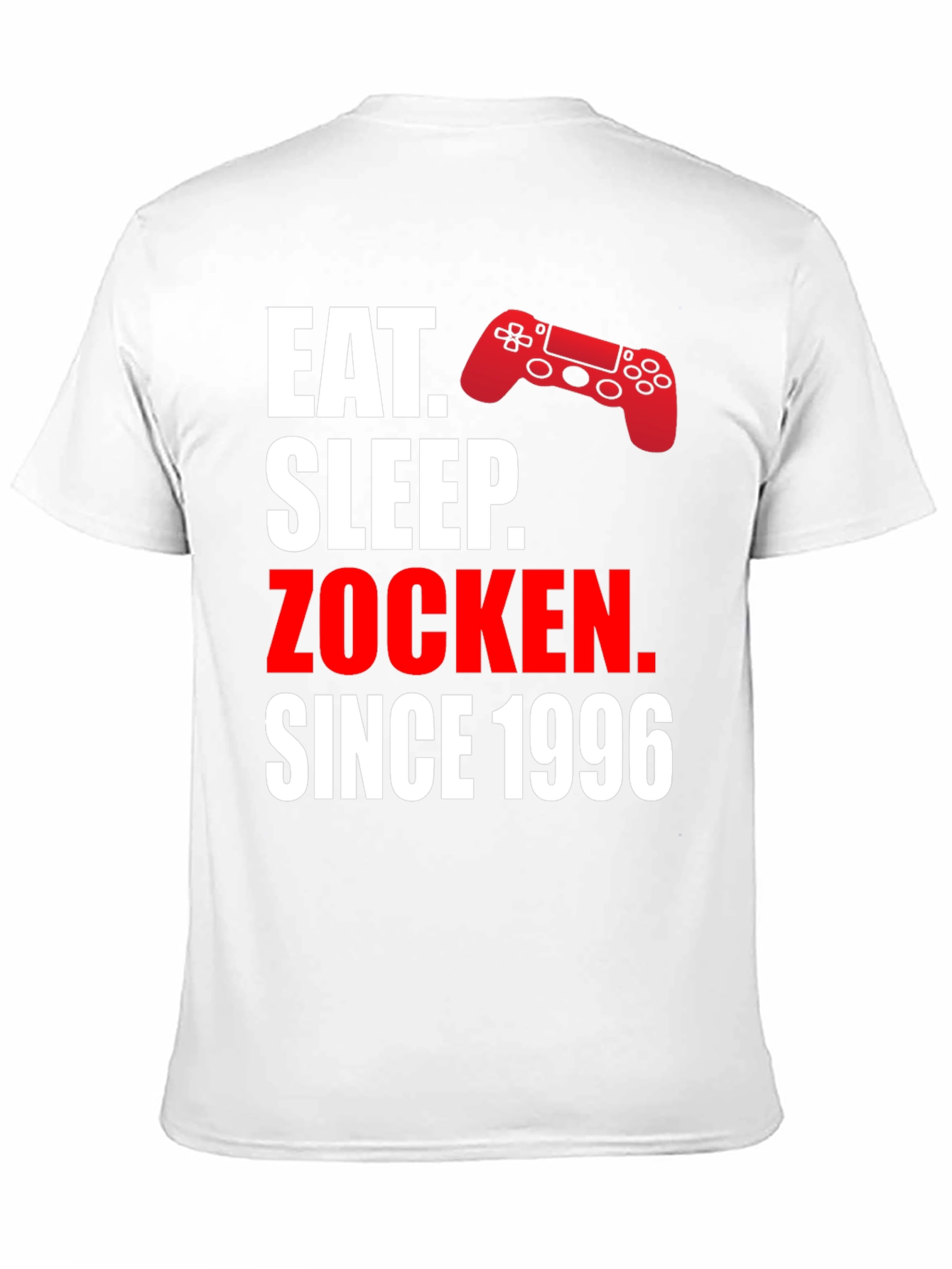 Eat Sleep Zocken Since 1996 Gamer T-Shirt