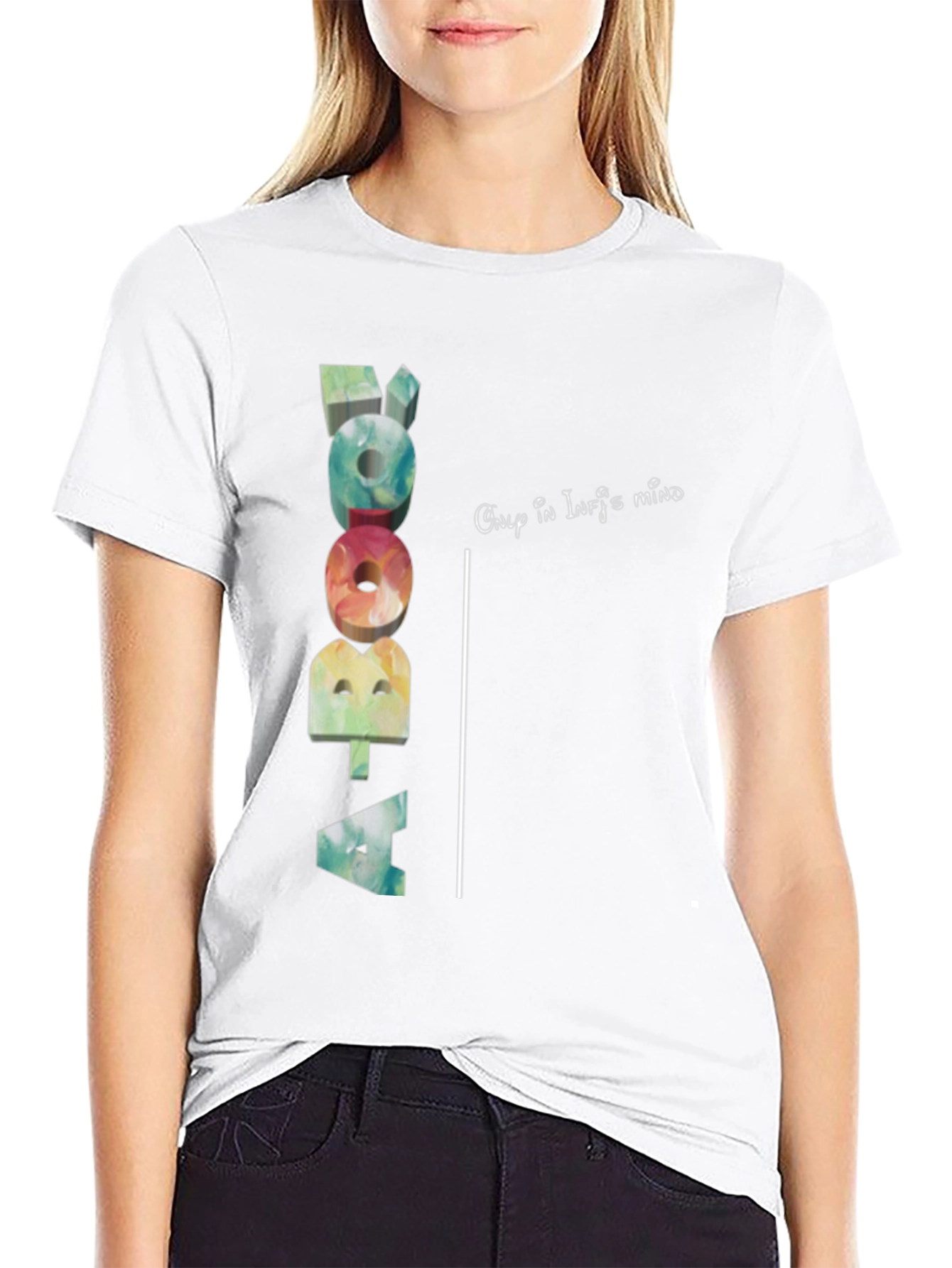 Abstract YOBOTA Graphic T-Shirt