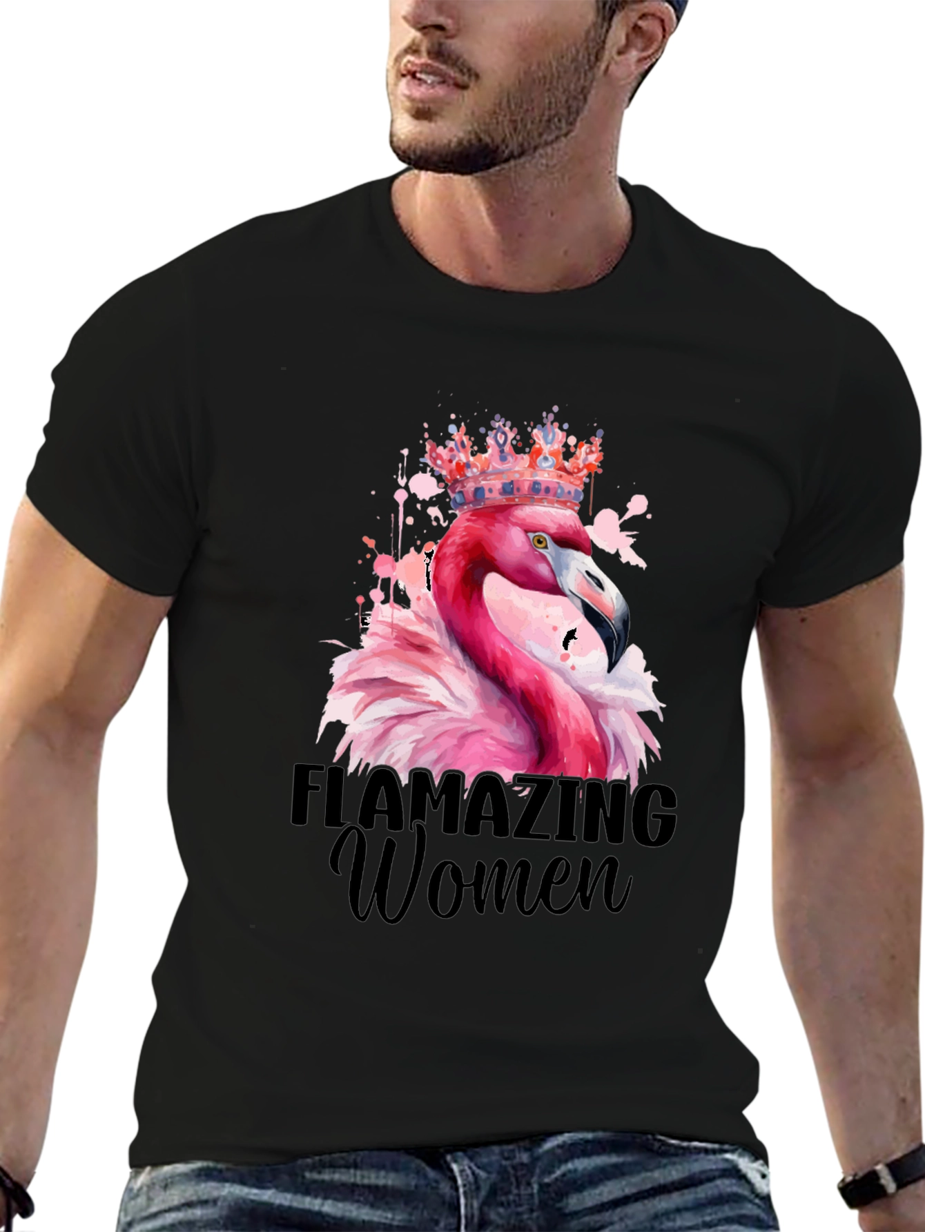 Flamazing Women T-Shirt: Flamingo Queen Tee