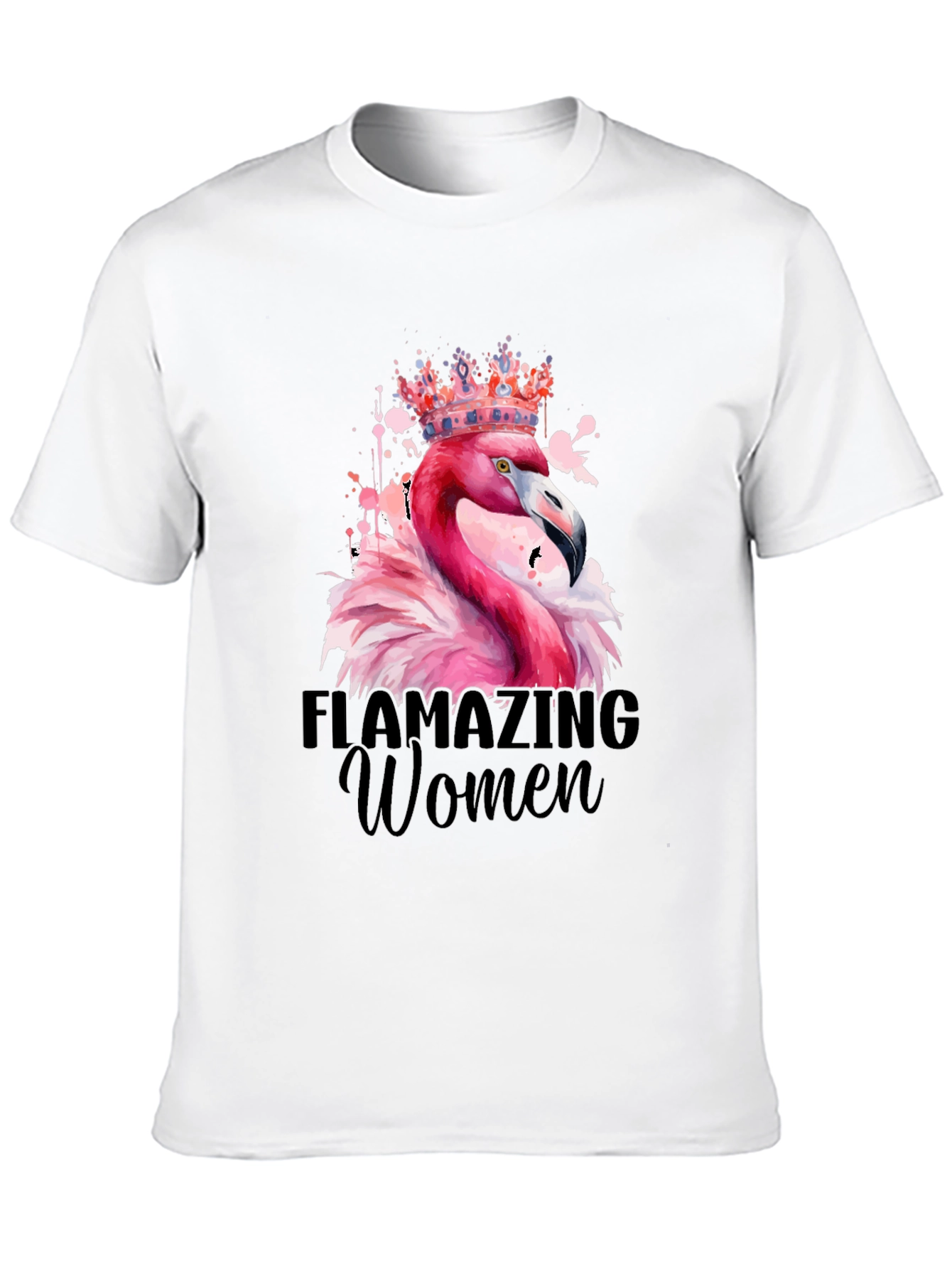 Flamazing Women T-Shirt: Flamingo Queen Tee
