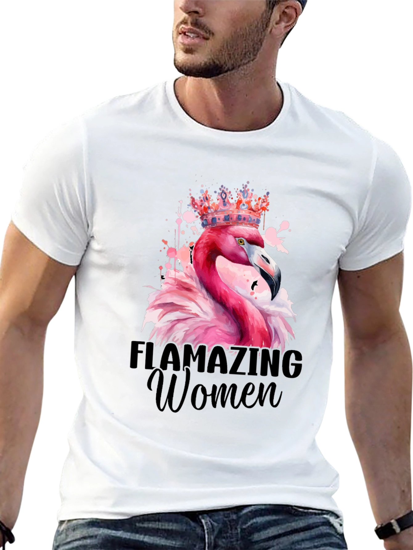 Flamazing Women T-Shirt: Flamingo Queen Tee