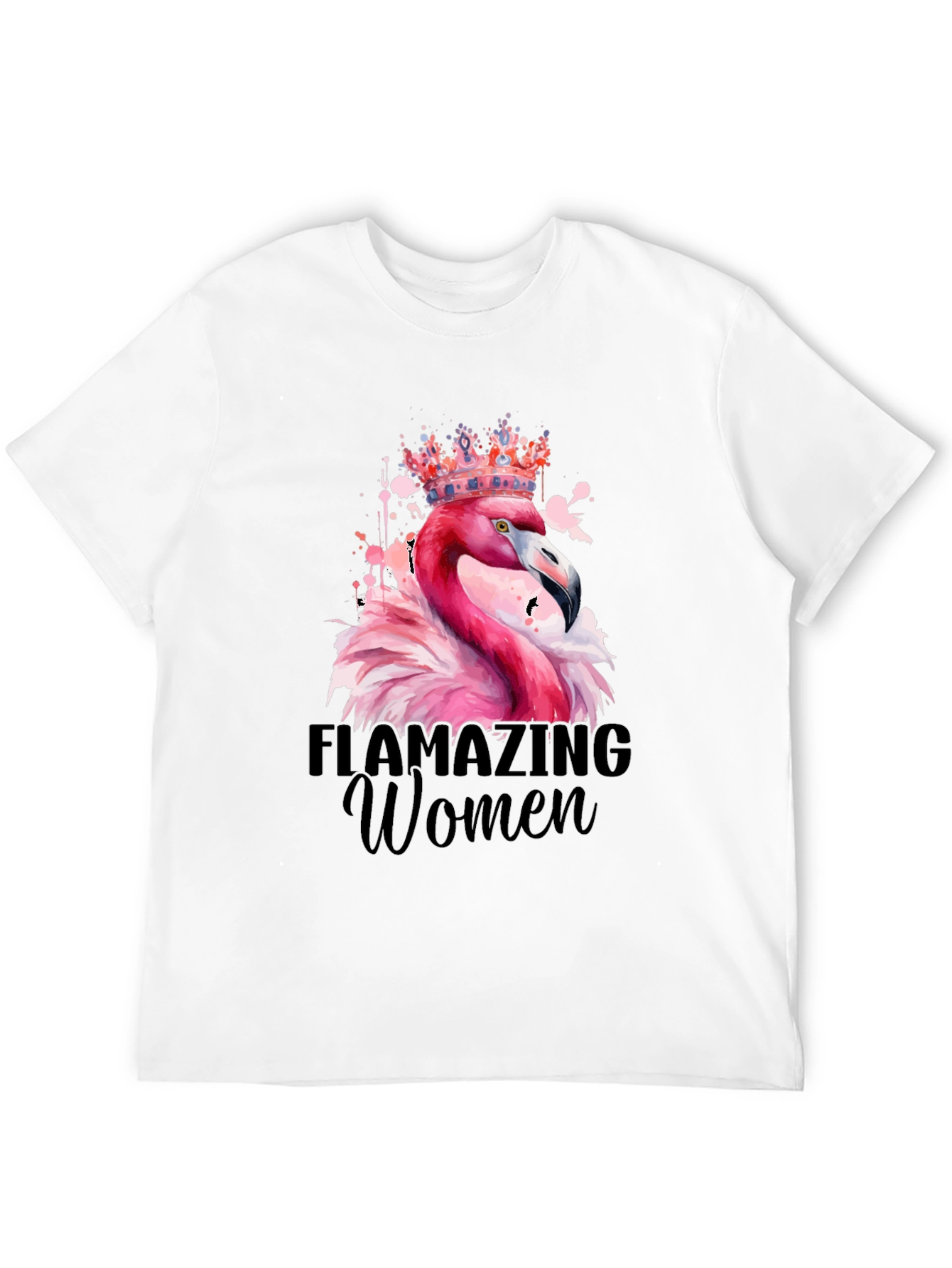 Flamazing Women T-Shirt: Flamingo Queen Tee
