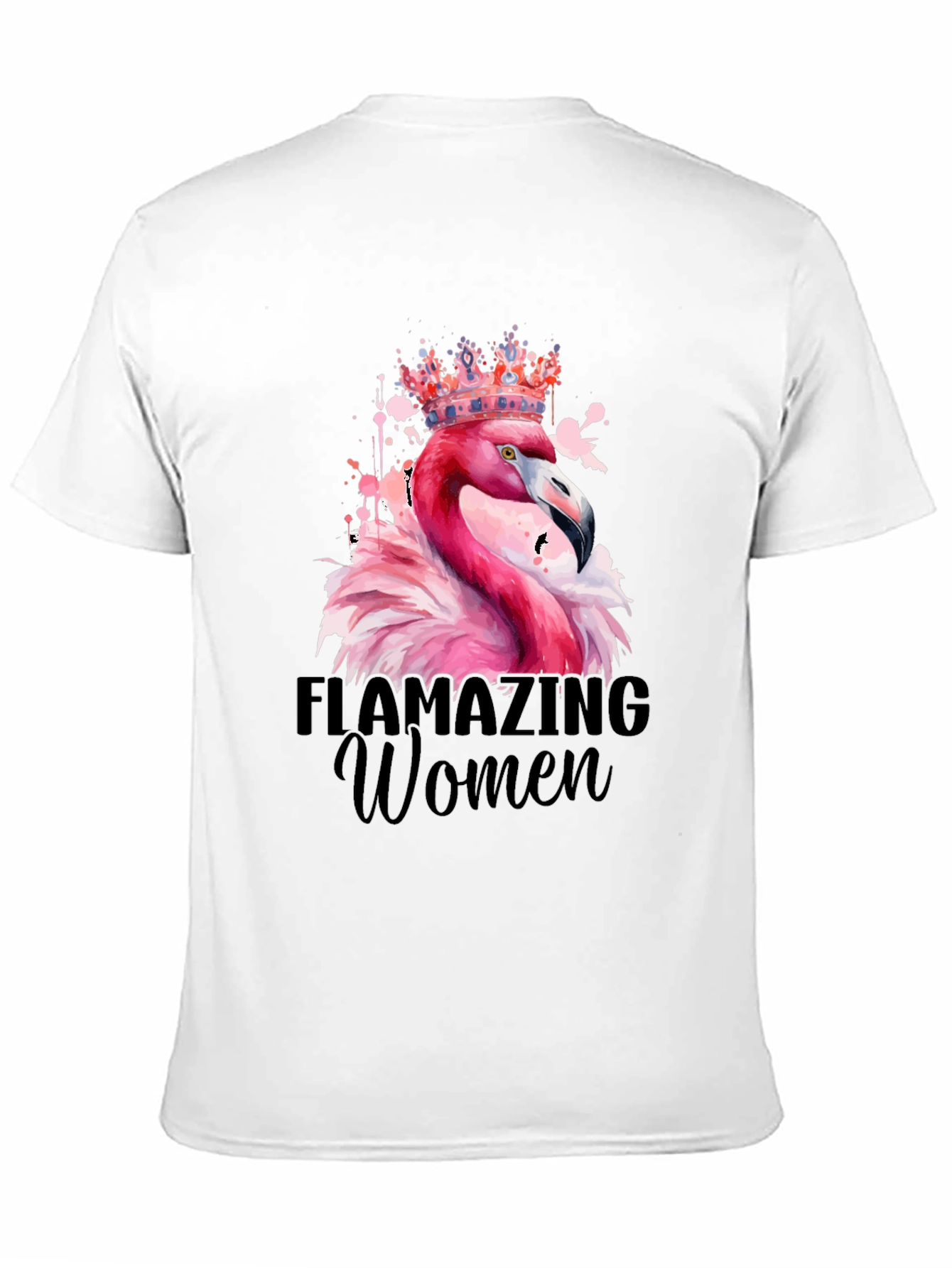 Flamazing Women T-Shirt: Flamingo Queen Tee