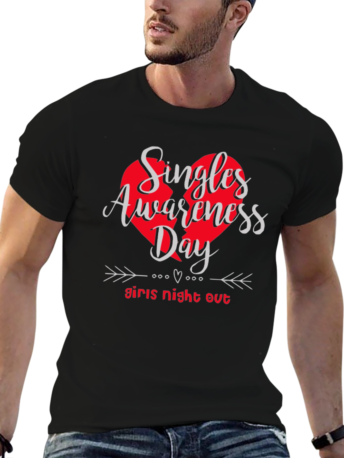 Singles Awareness Day T-Shirt - Girls Night Out