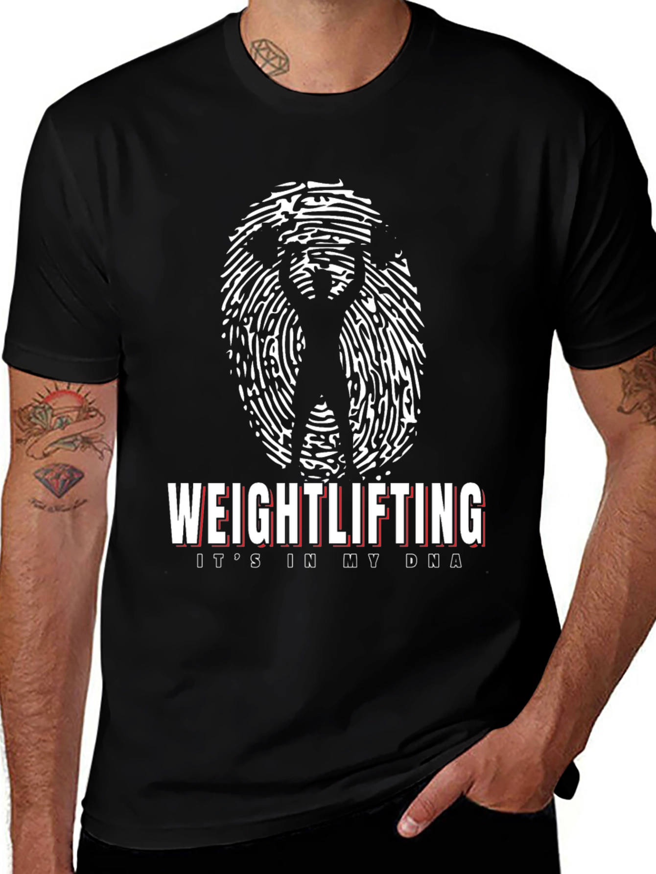 Weightlifting DNA T-Shirt