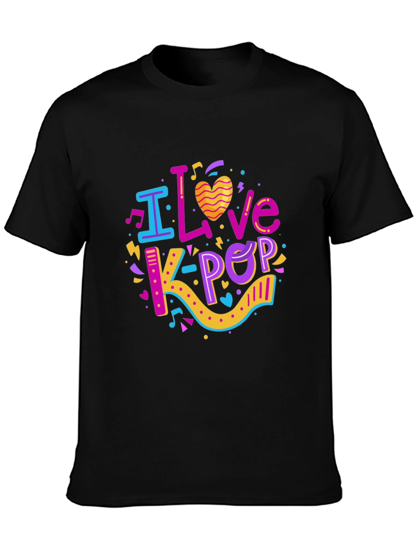 I Love K-Pop Graphic Tee