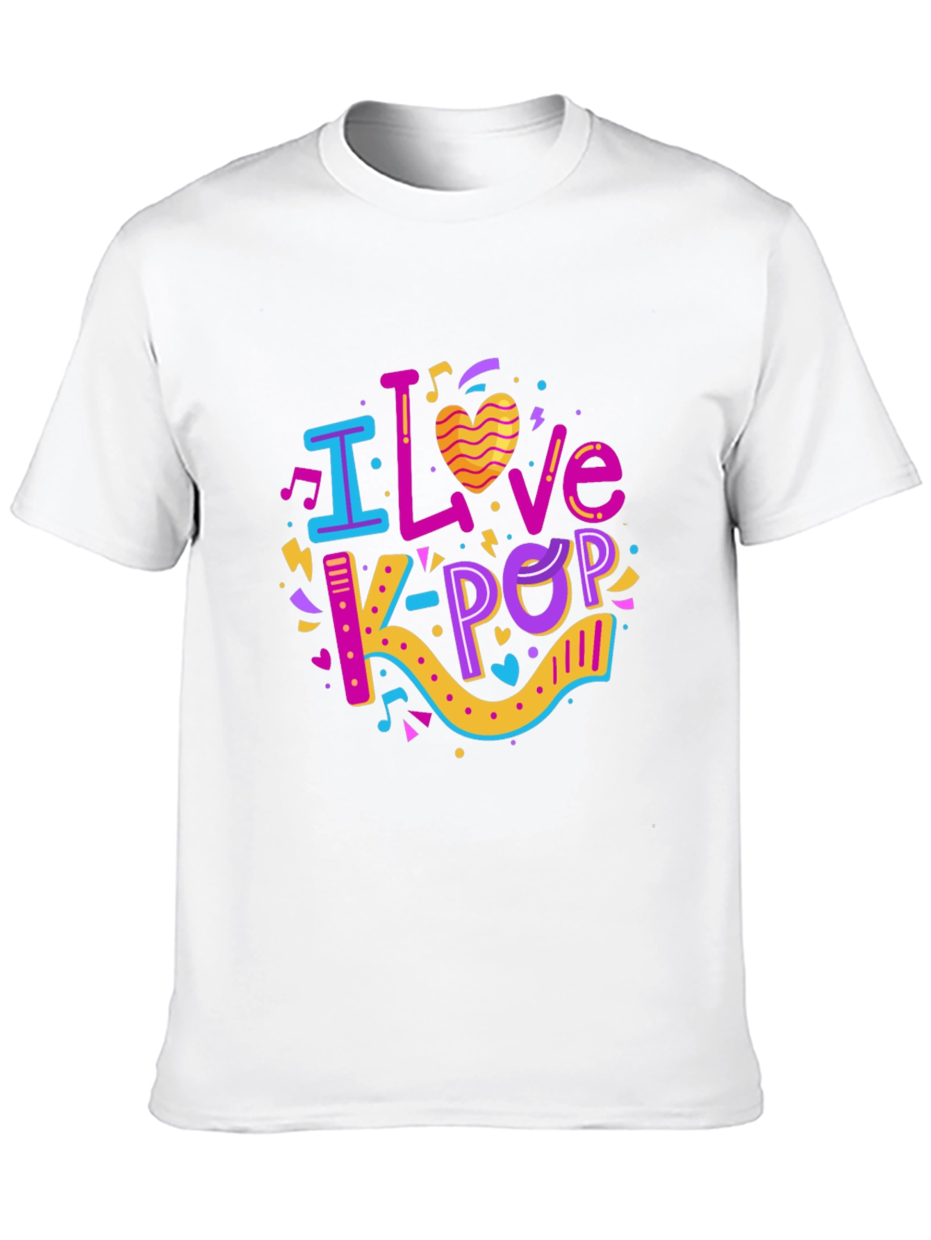 I Love K-Pop Graphic Tee