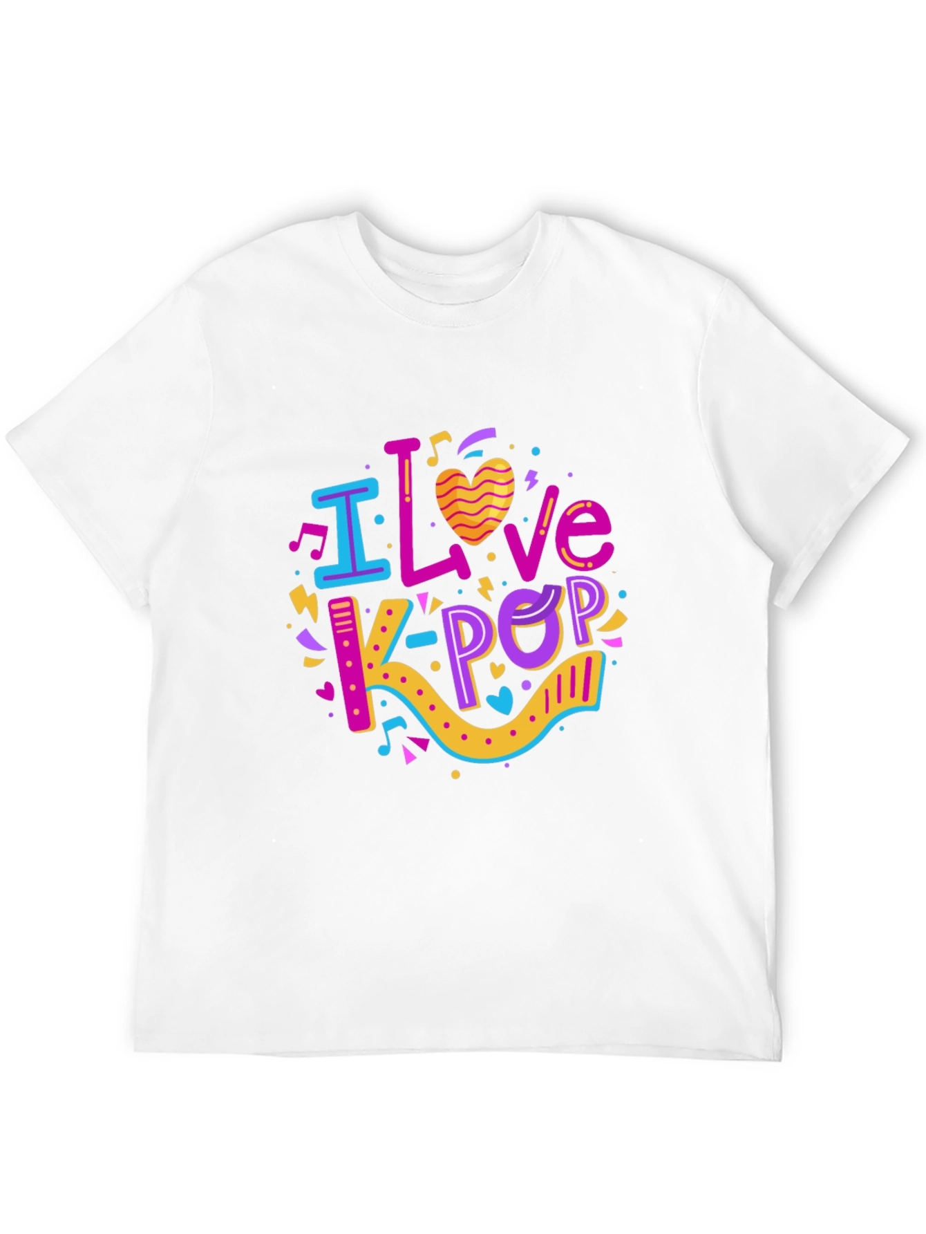 I Love K-Pop Graphic Tee