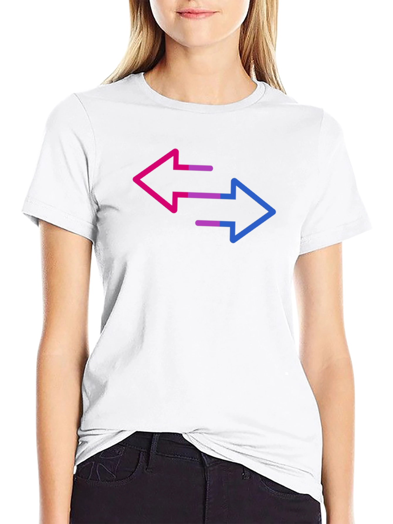 Bi Pride Arrow T-Shirt - Bisexual Pride Tee