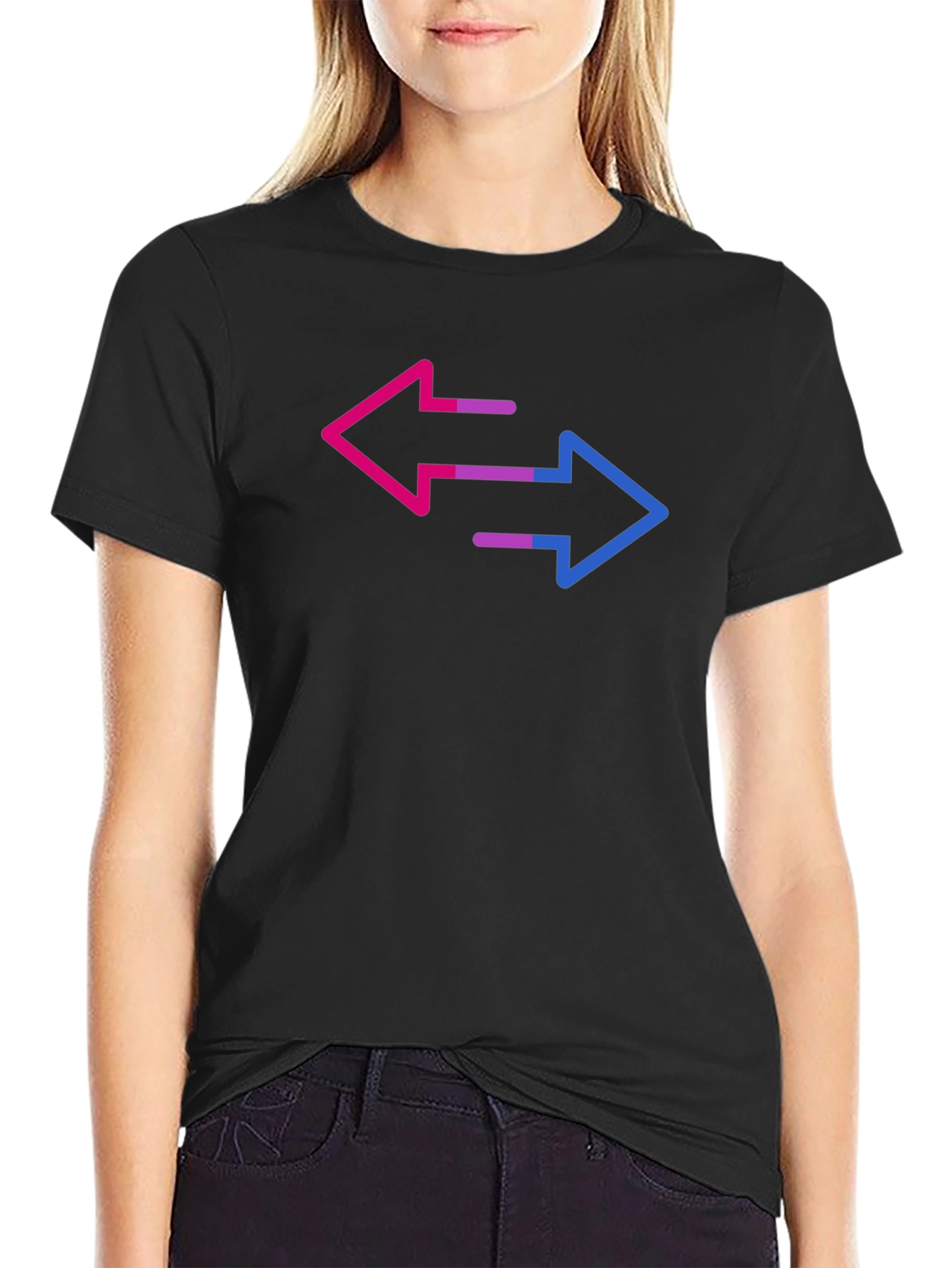 Bi Pride Arrow T-Shirt - Bisexual Pride Tee