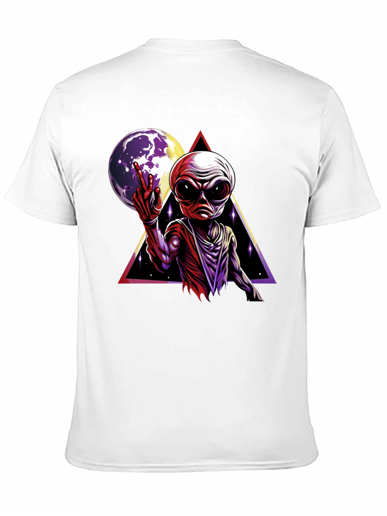 Alien Moon Graphic T-Shirt