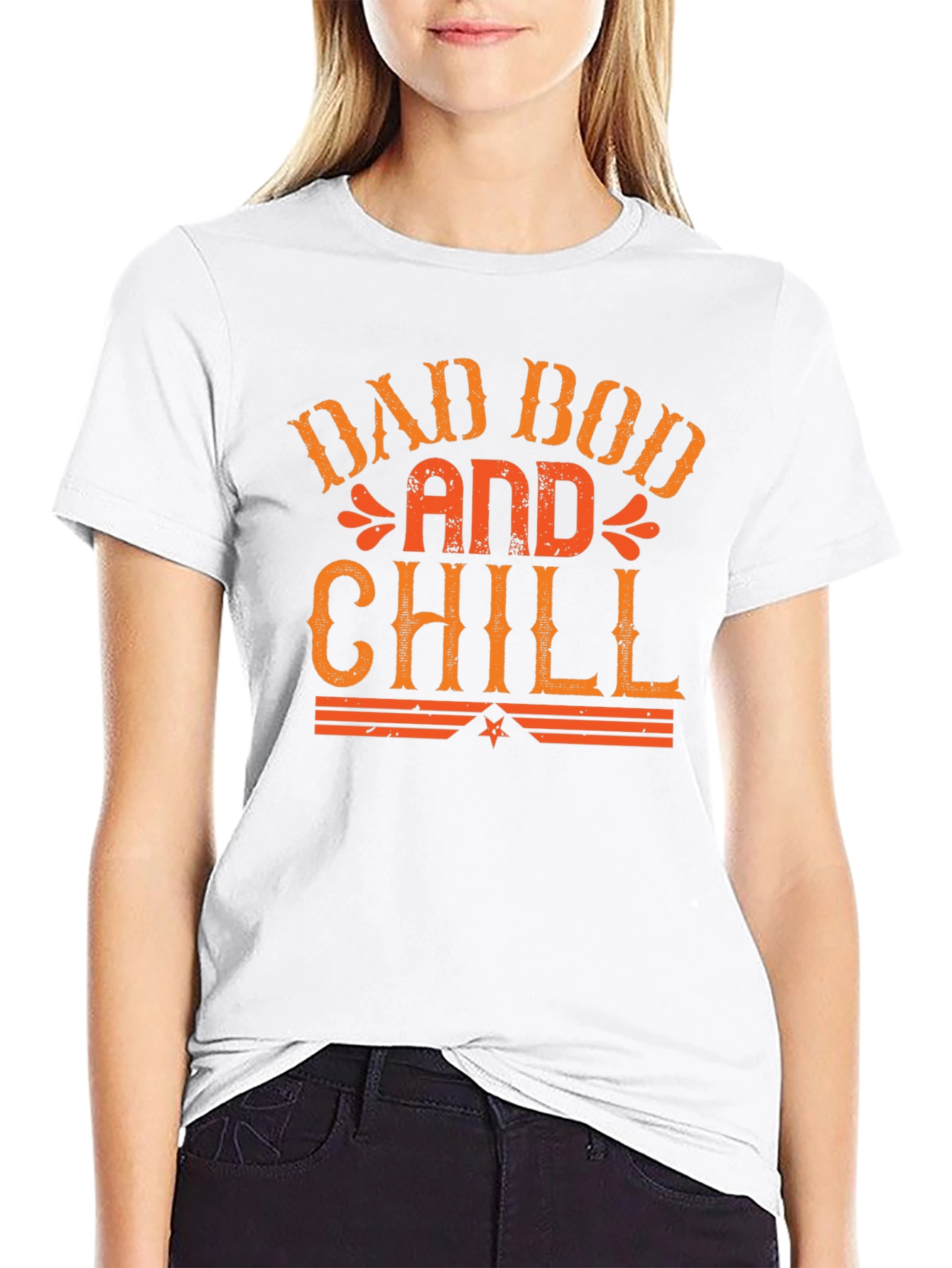 Dad Bod and Chill Graphic T-Shirt