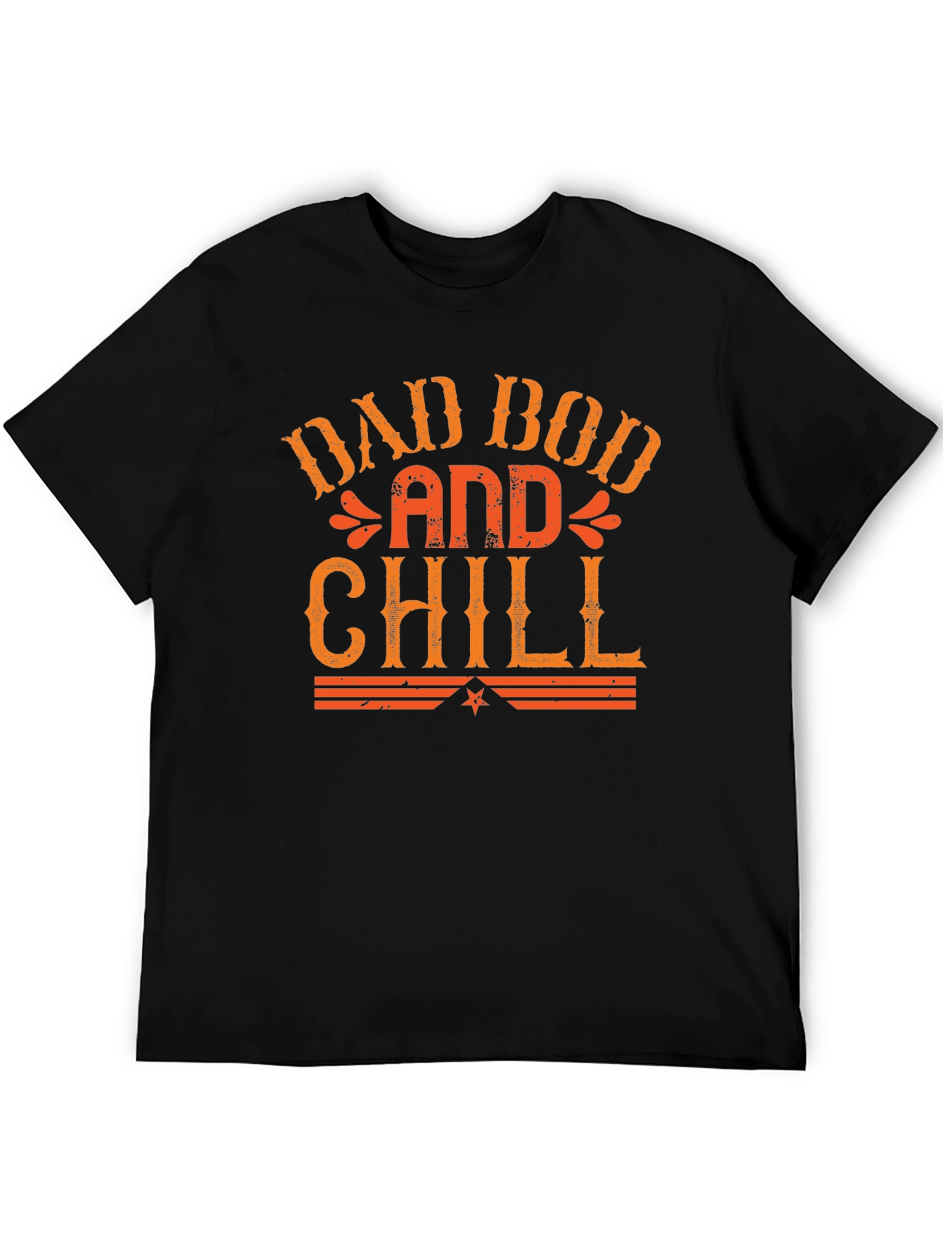 Dad Bod and Chill Graphic T-Shirt