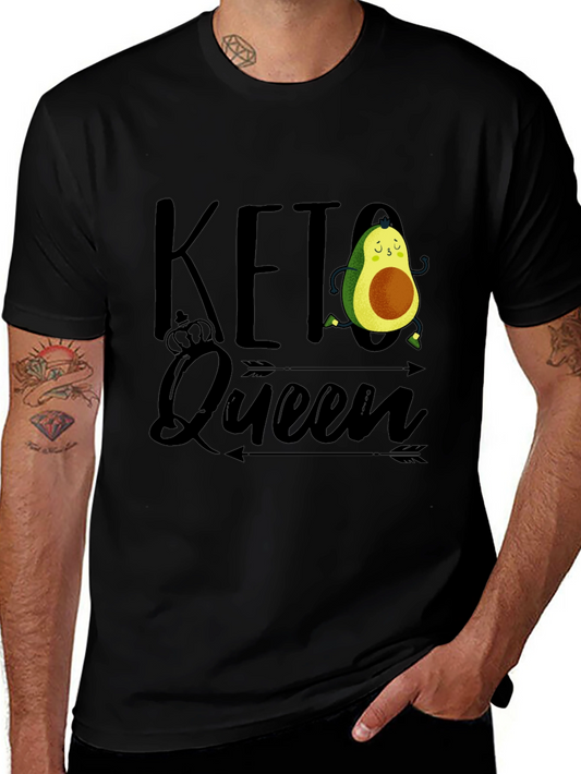 Keto Queen Avocado Graphic T-Shirt