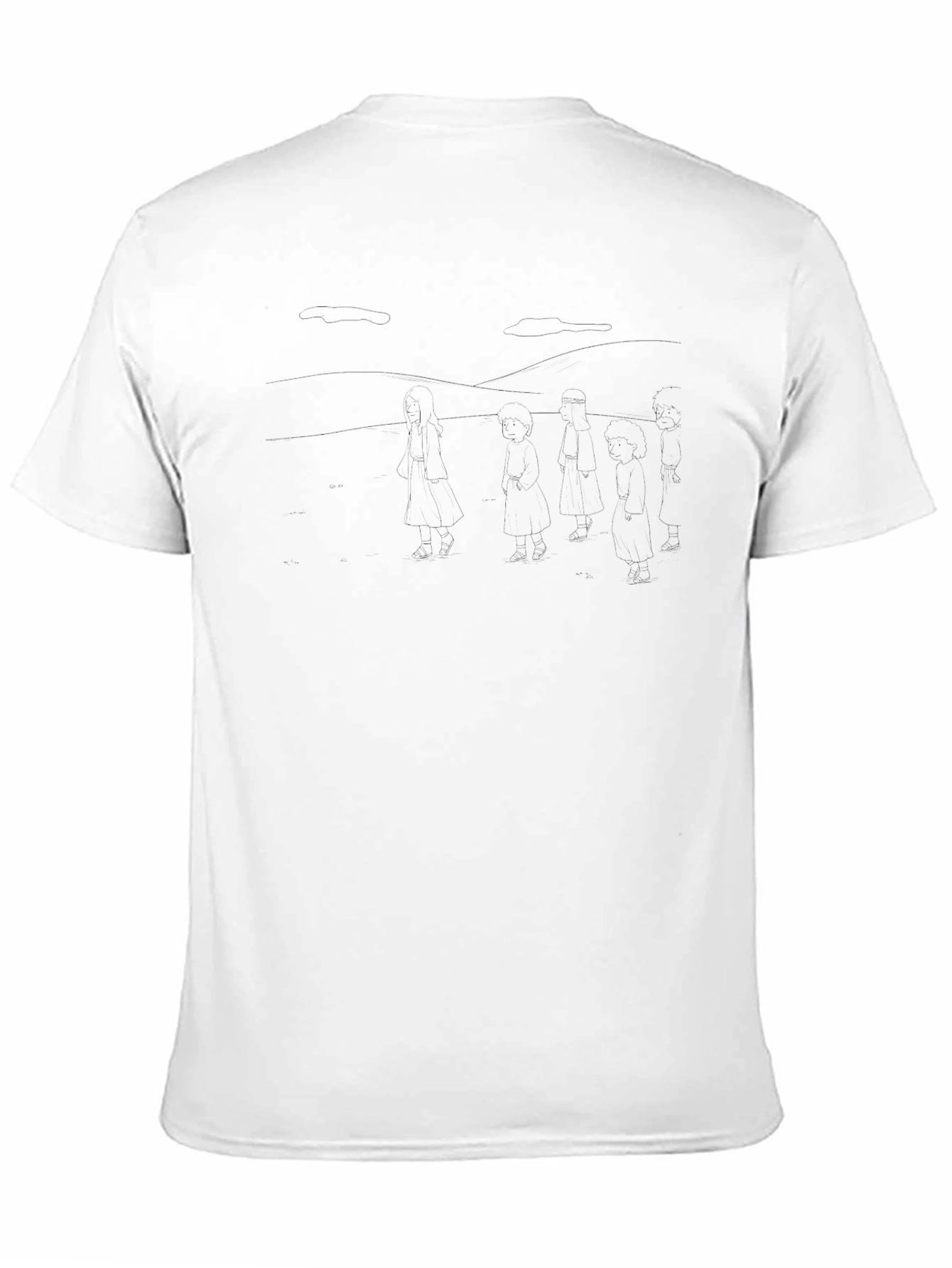 Stylish Black Graphic Print Tee