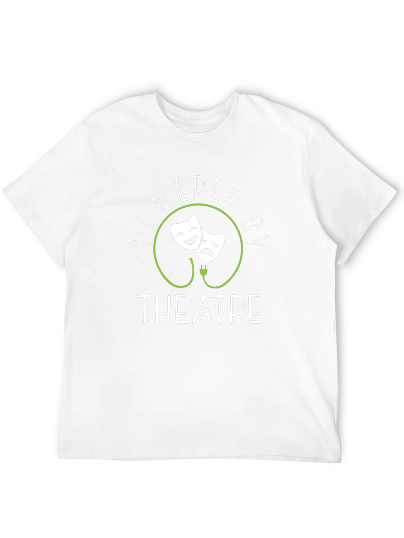 Powered by Theatre Black T-Shirt