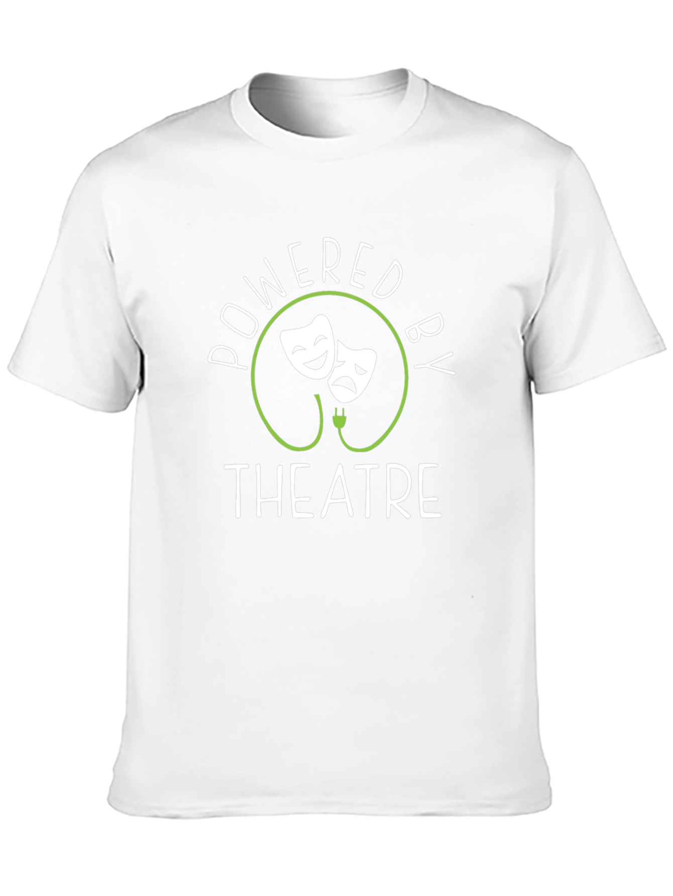 Powered by Theatre Black T-Shirt