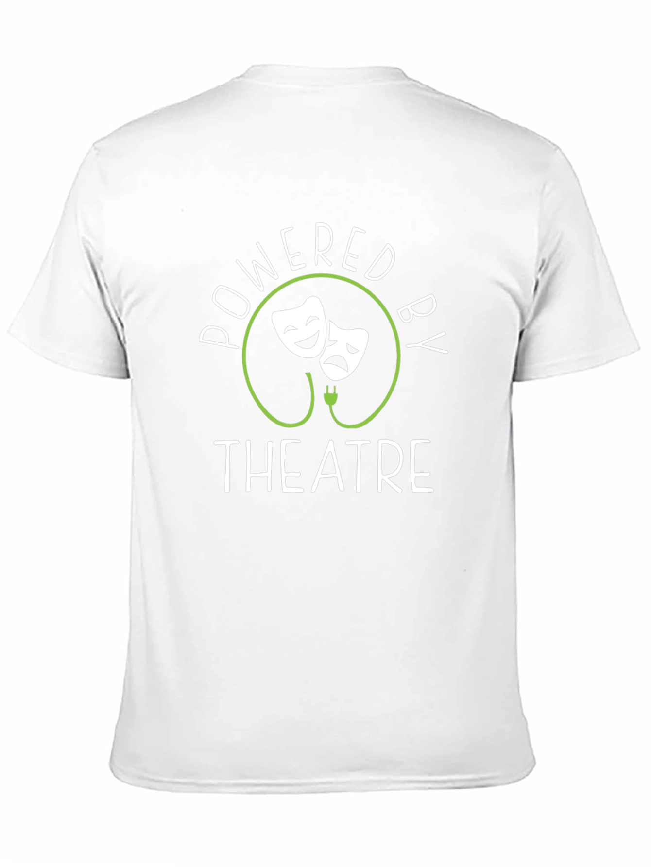 Powered by Theatre Black T-Shirt