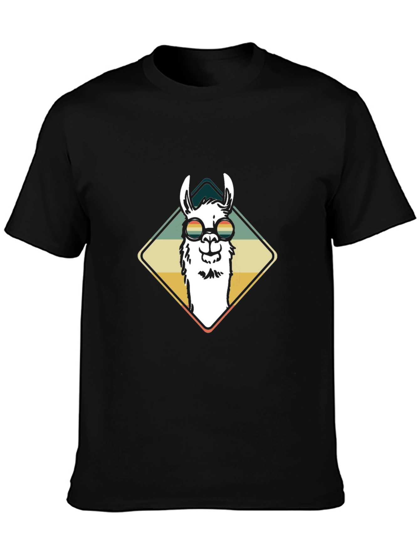 Retro Llama T-Shirt - Cool Alpaca Tee