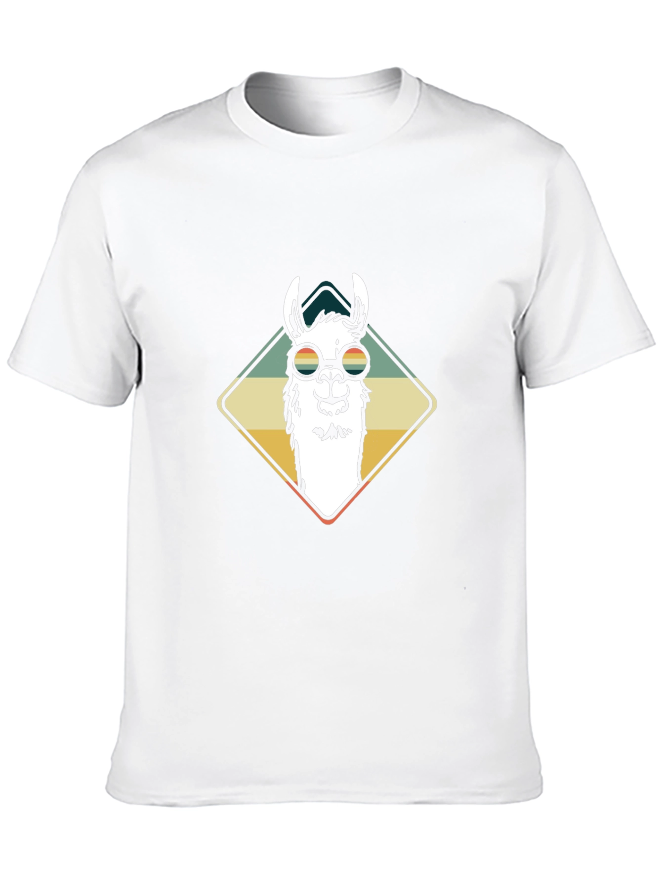 Retro Llama T-Shirt - Cool Alpaca Tee