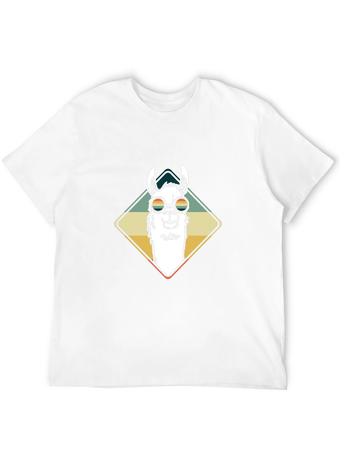 Retro Llama T-Shirt - Cool Alpaca Tee