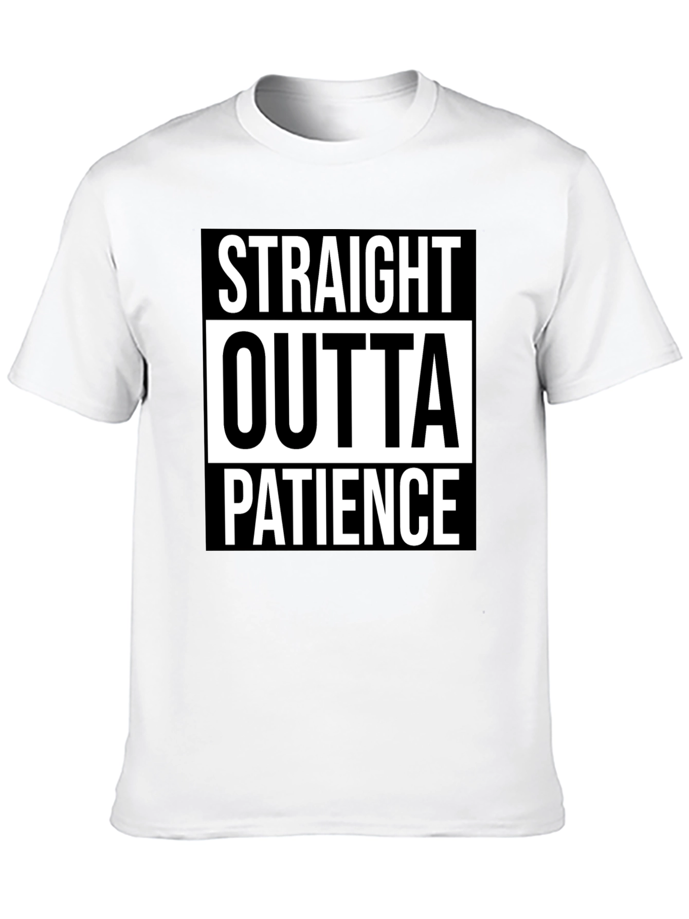 Straight Outta Patience Graphic Tee