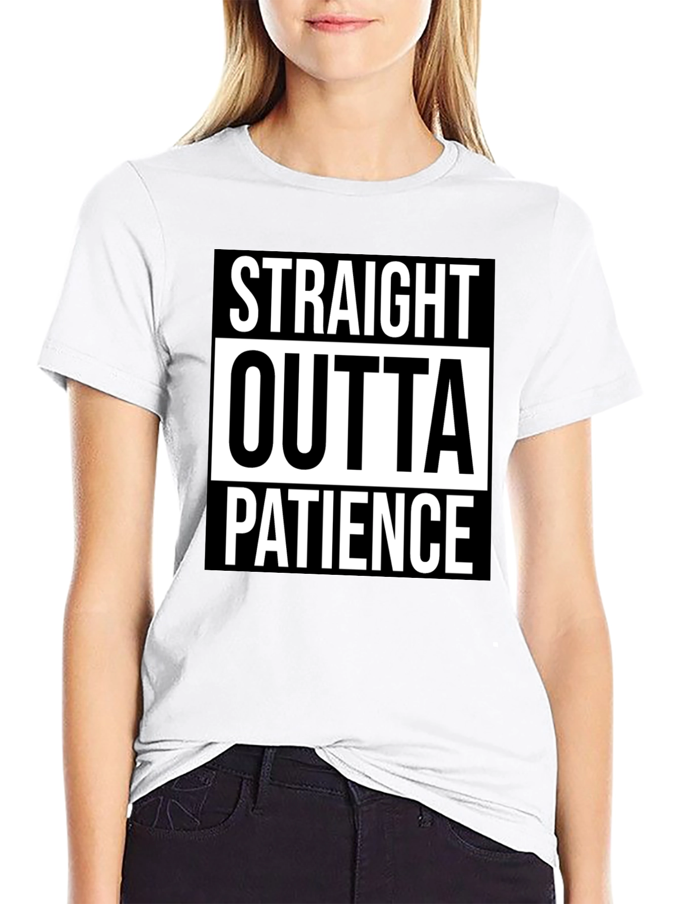 Straight Outta Patience Graphic Tee