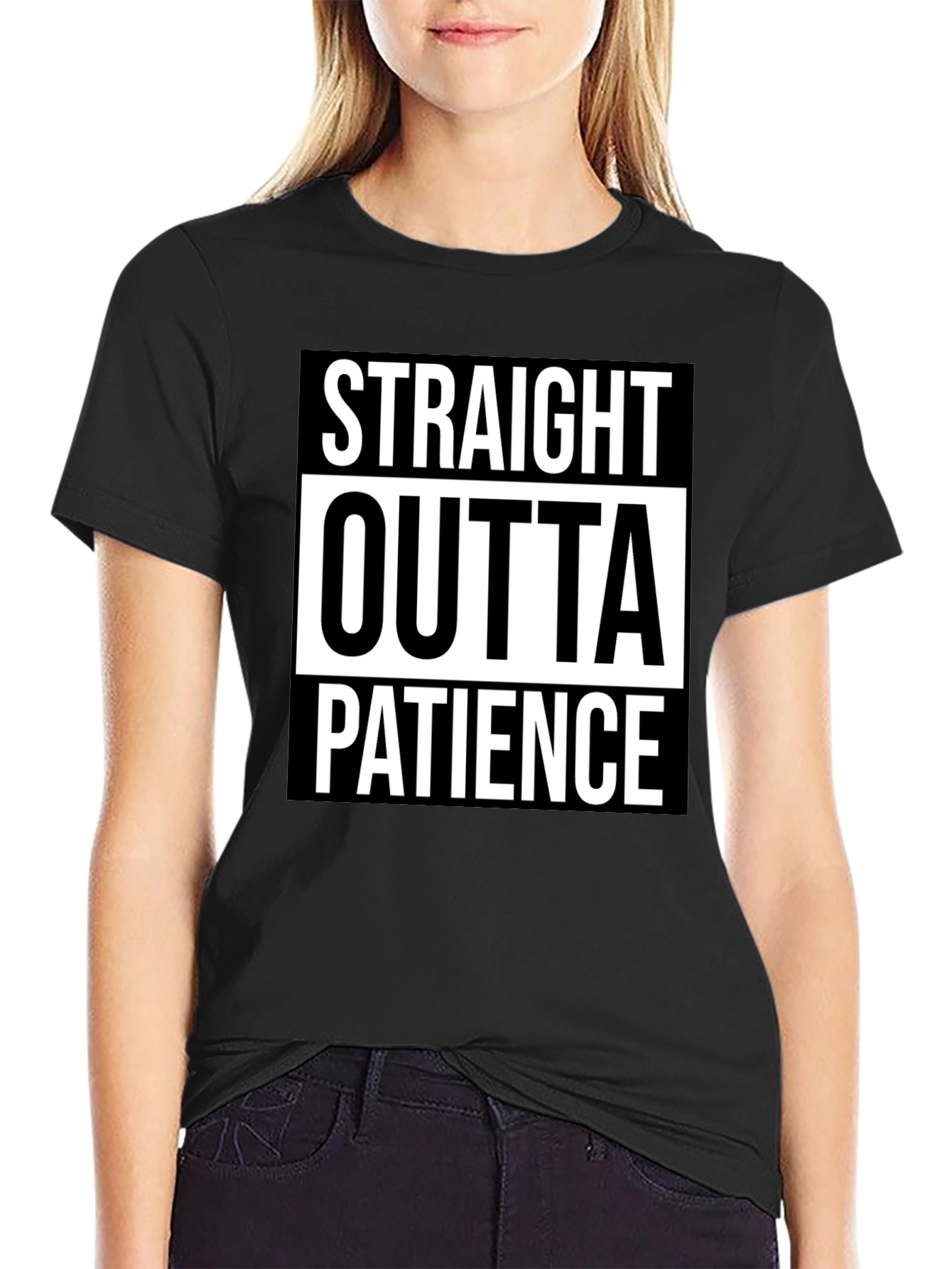 Straight Outta Patience Graphic Tee