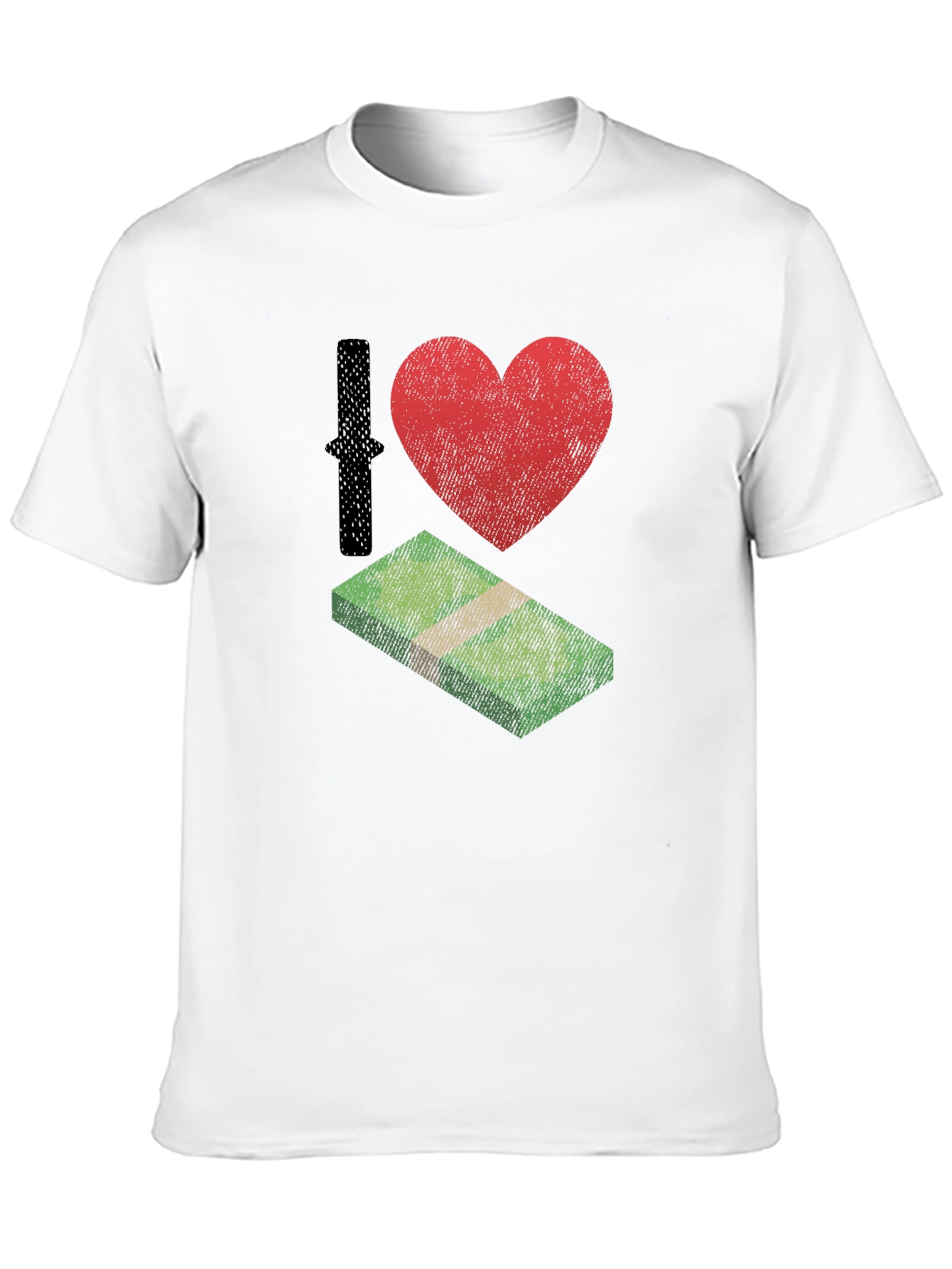 I Love Money Black T-Shirt