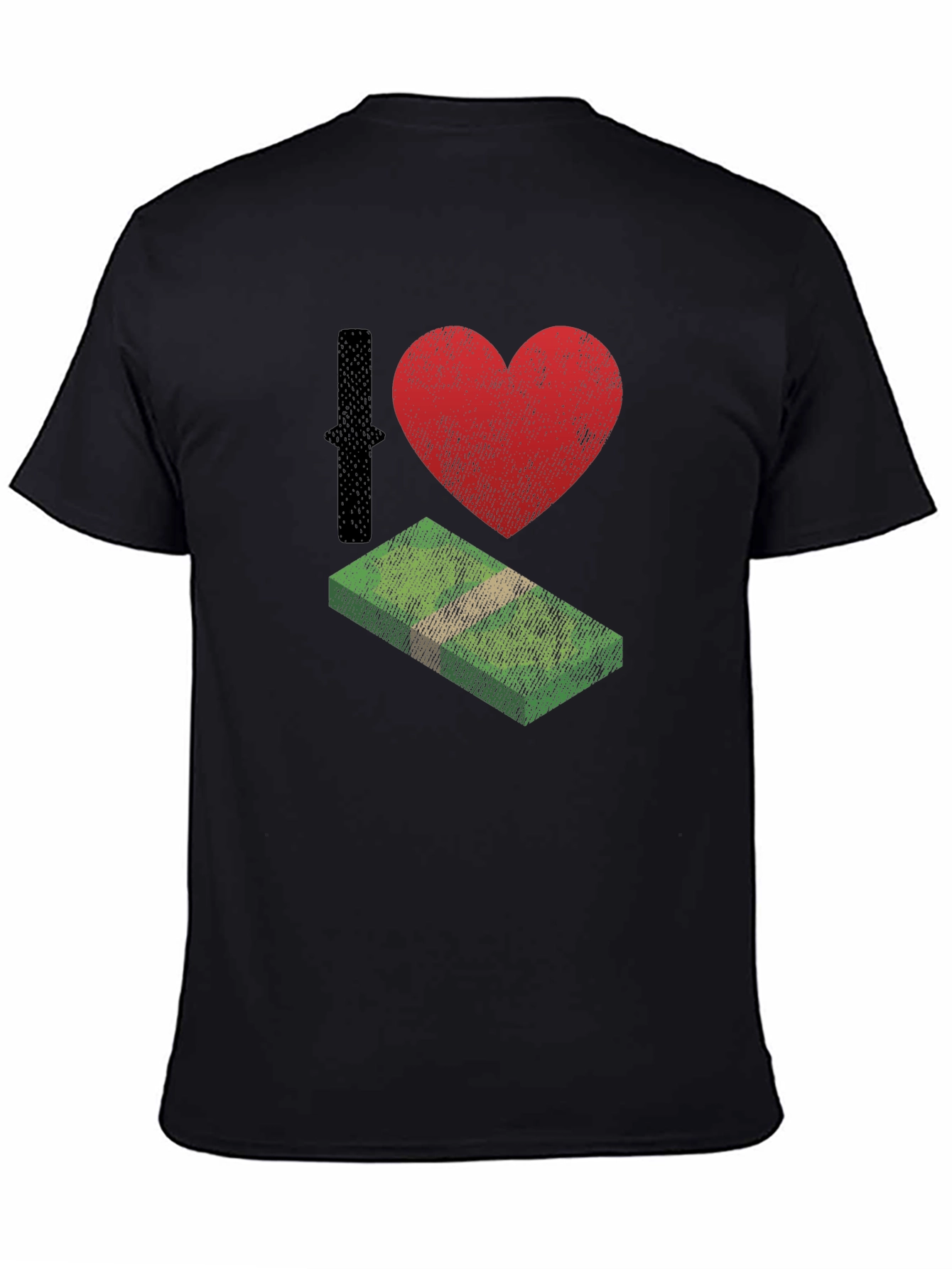 I Love Money Black T-Shirt